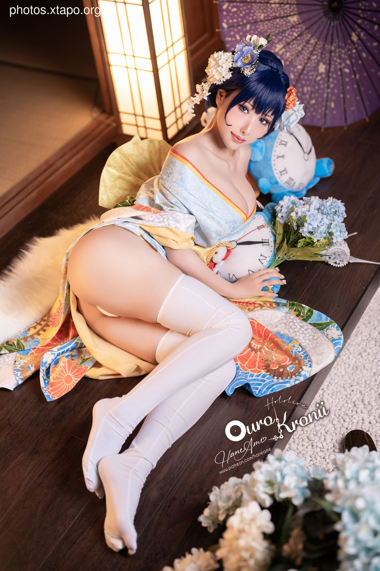 Rain Bo_HANEAME HOLOLIVE_ Kronii_Photobook _ Time Photo & Nbsp 2. Kimono