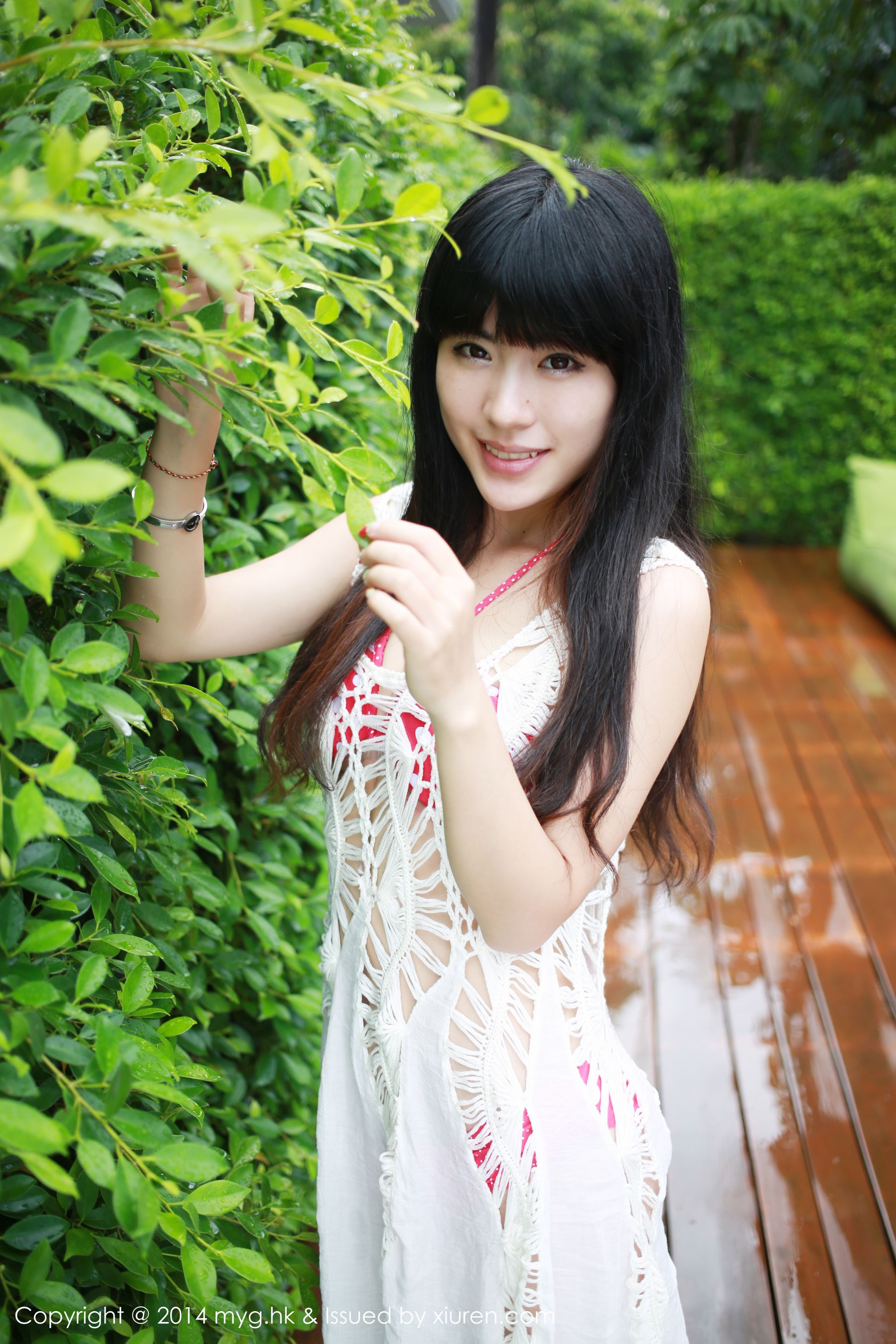 Liu Xueni Verna The First Set of Thailand Travel Miyuan Pavilion Mygirl VOL.019