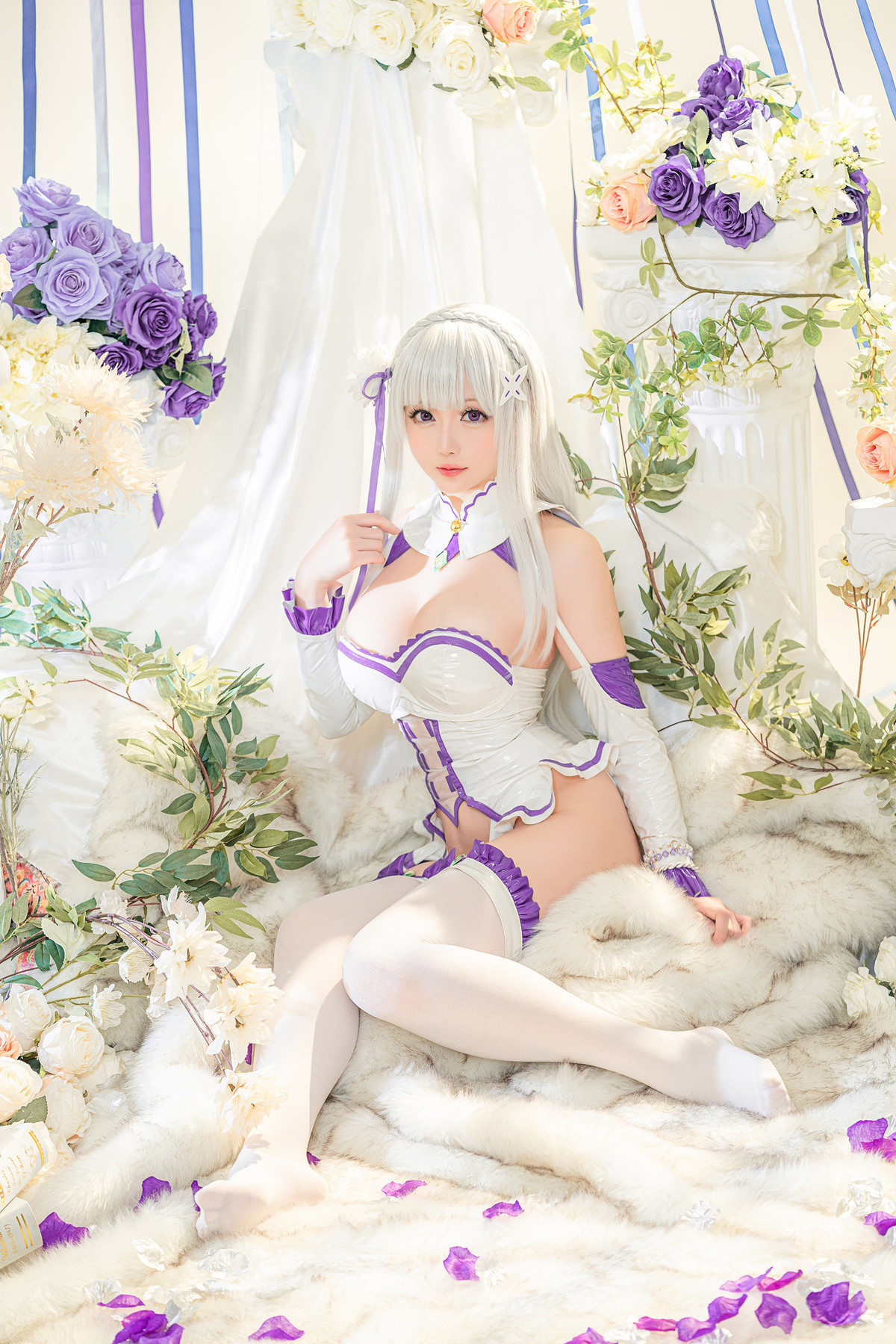 Hoshilily Miss Star Chichi Cosplay Emilia