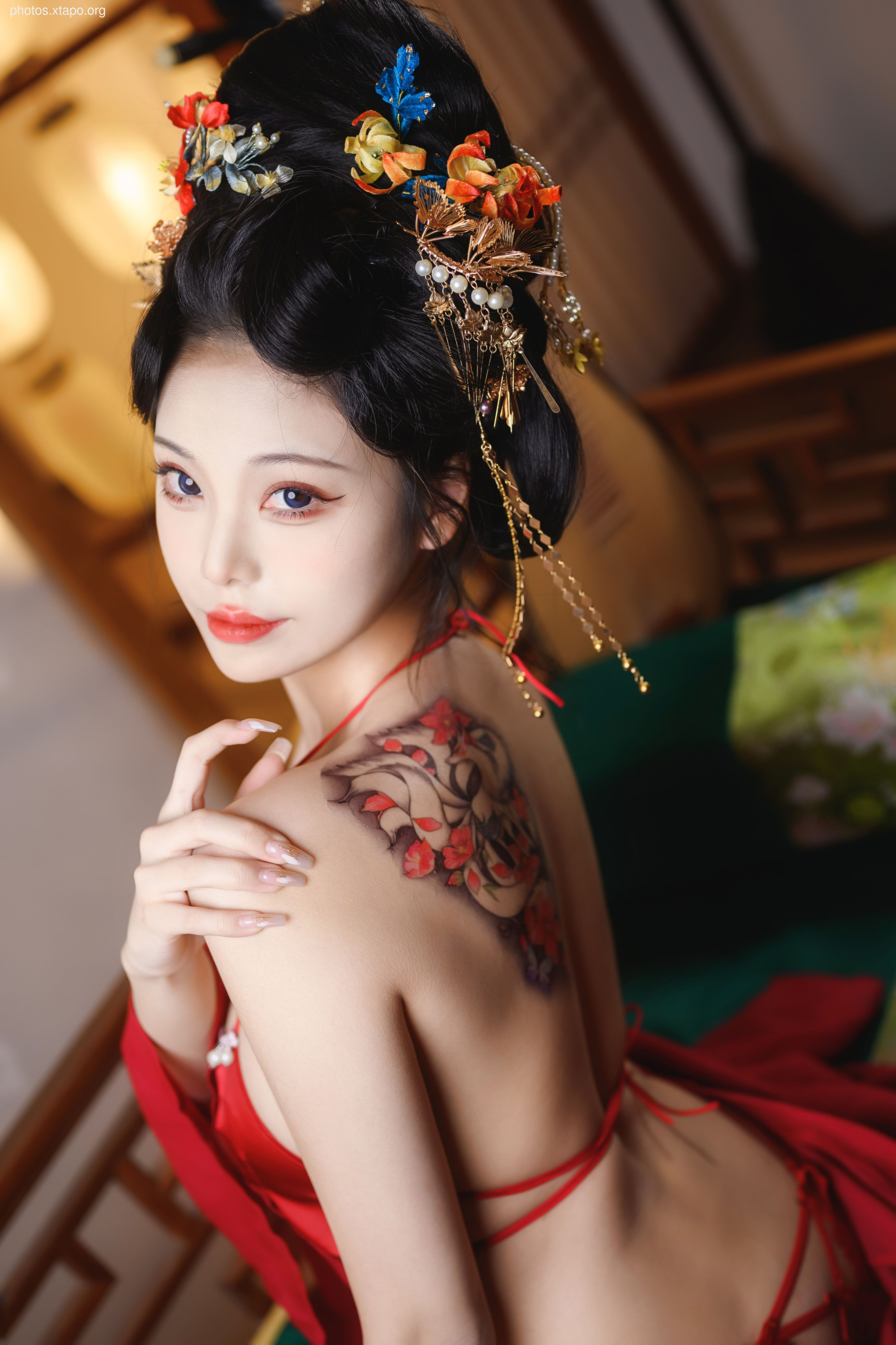 Honey juice cat Qiu Tang Palace Night Banquet 61P1V