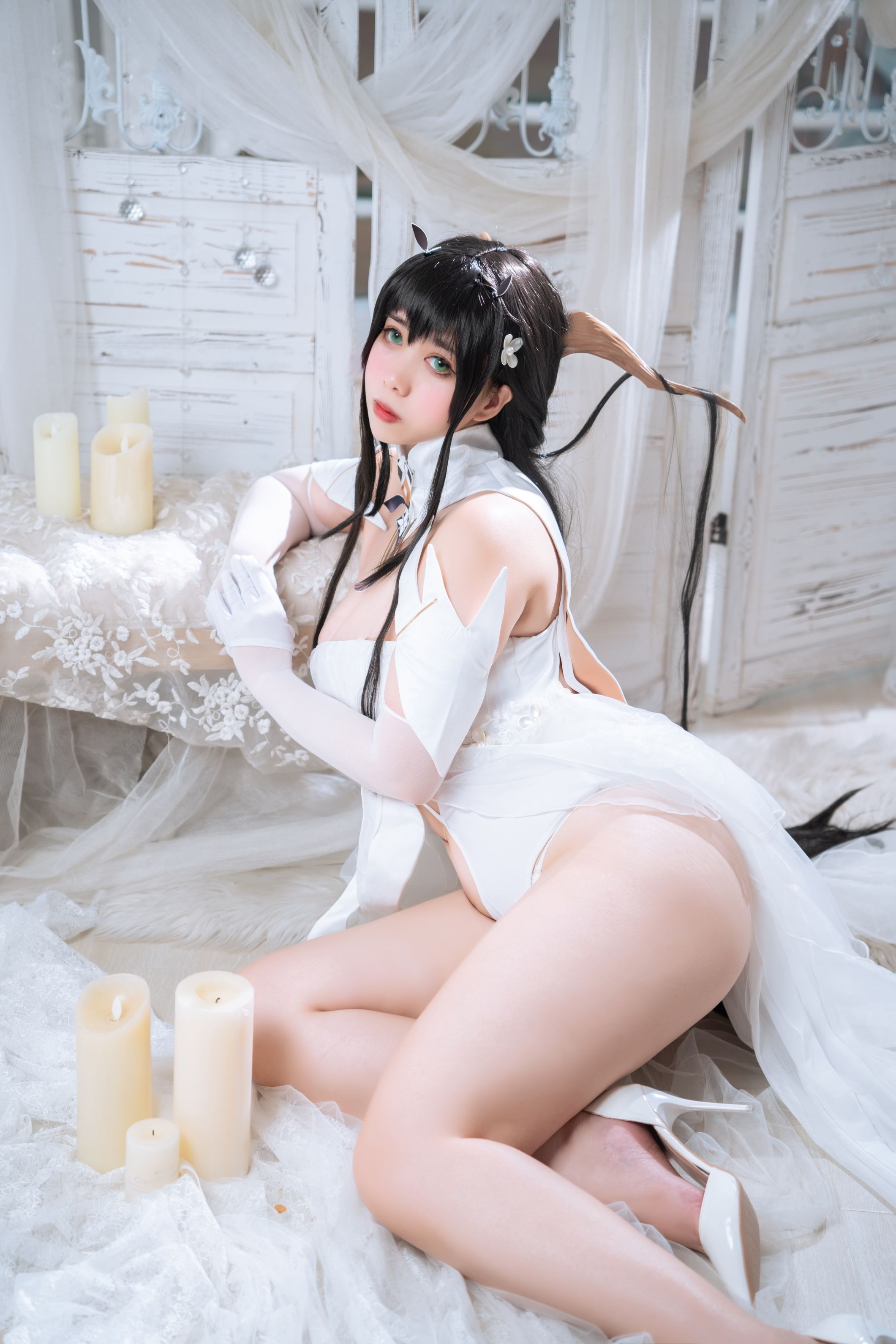 Charm Hitomi Meroko 001 Blue Line Real Estate 53P-486MB