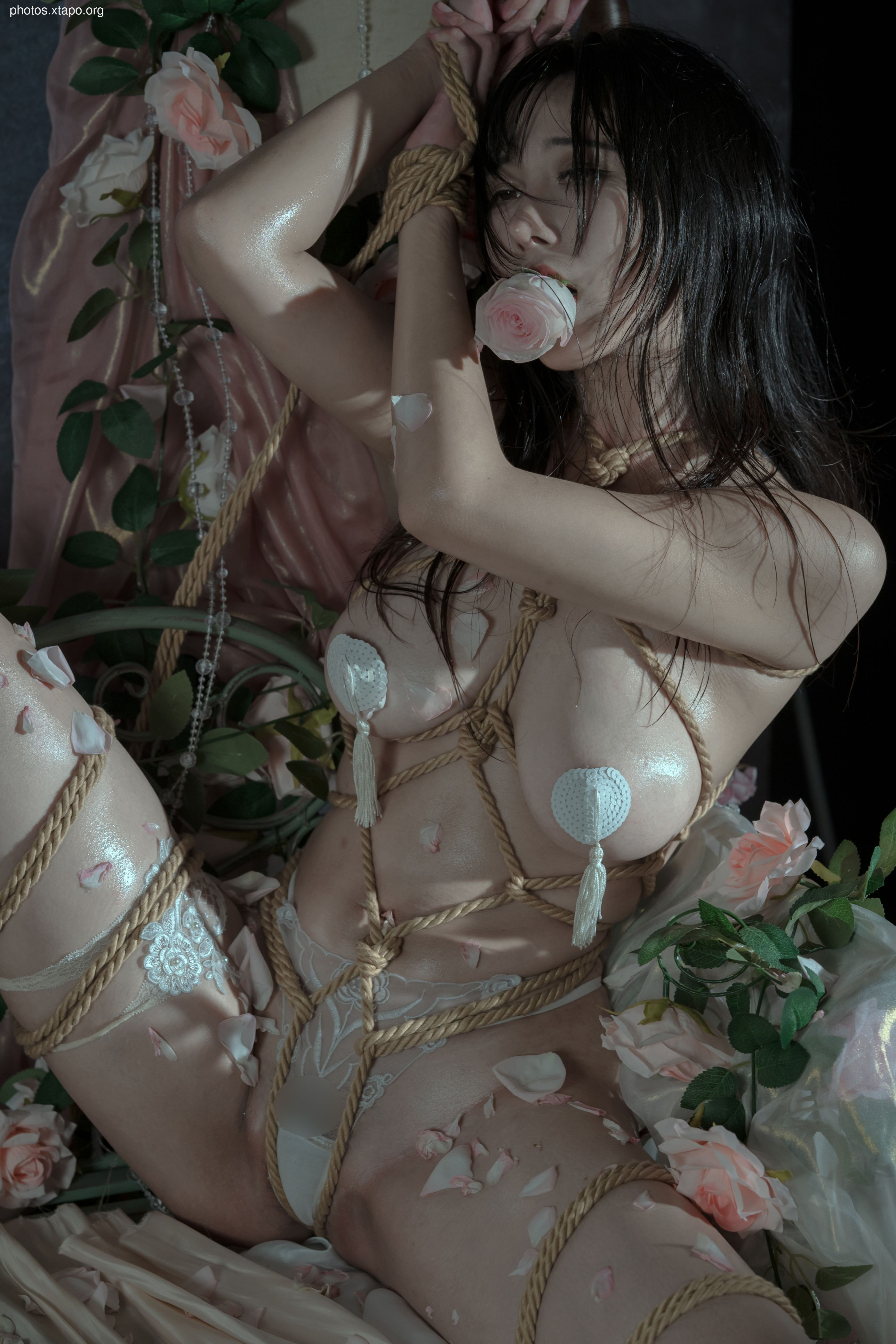 Yunxi Creek -Milk Peach Rose Rope Art 50p1v -933MB