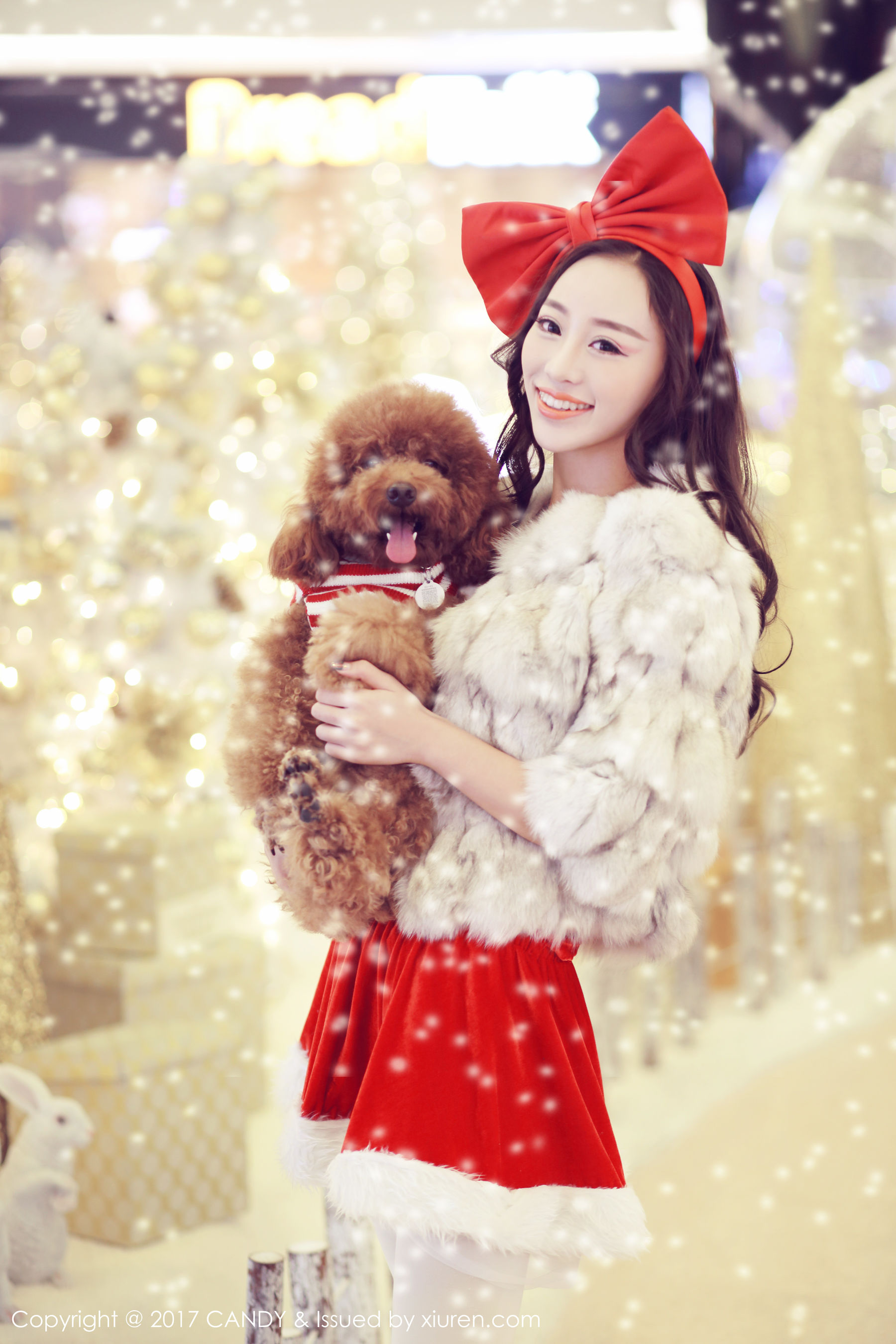 Meng Qiqi/Prince's Princess/Unknown Christmas Gift Net Red Pavilion Candy Vol.047