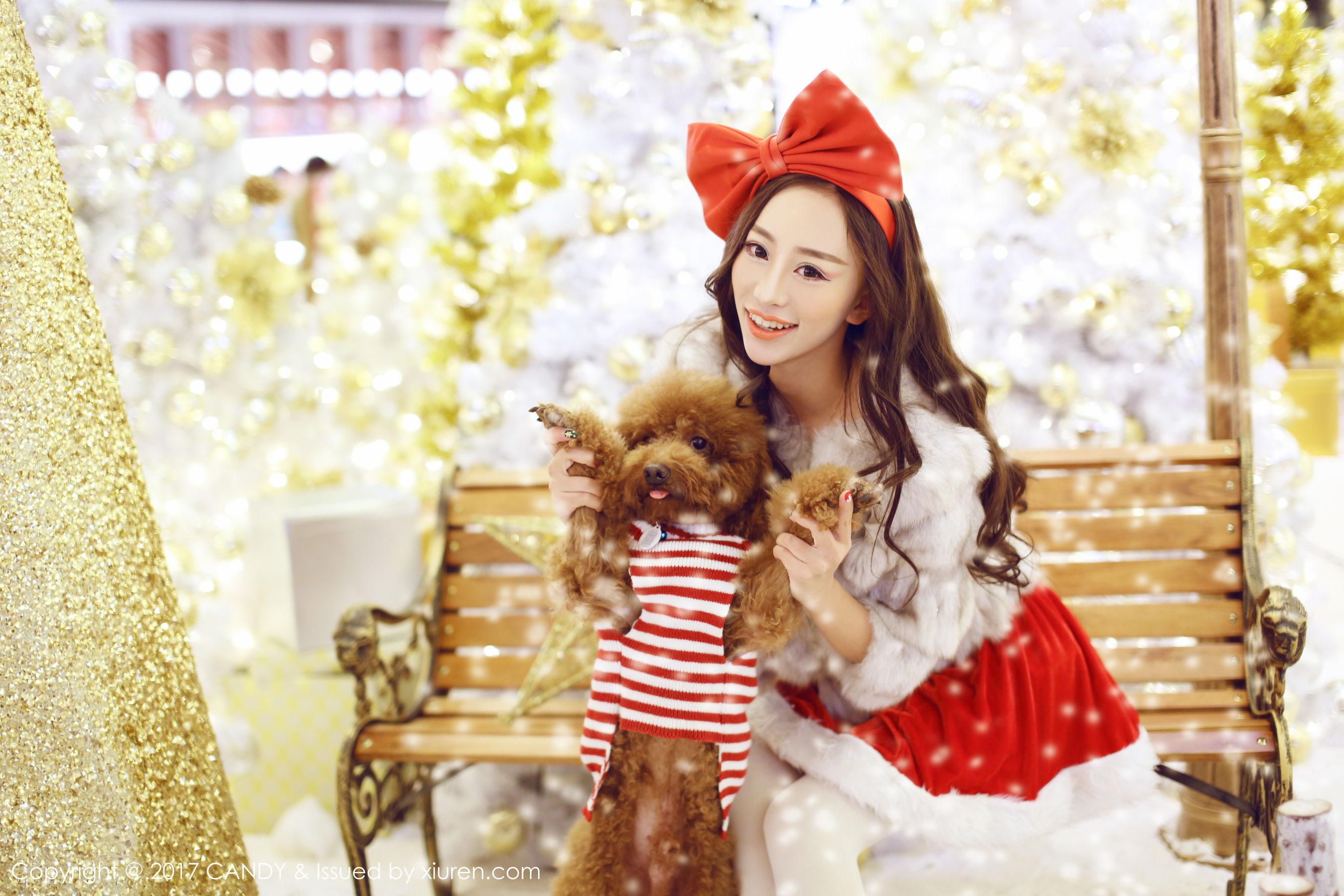 Meng Qiqi/Prince's Princess/Unknown Christmas Gift Net Red Pavilion Candy Vol.047