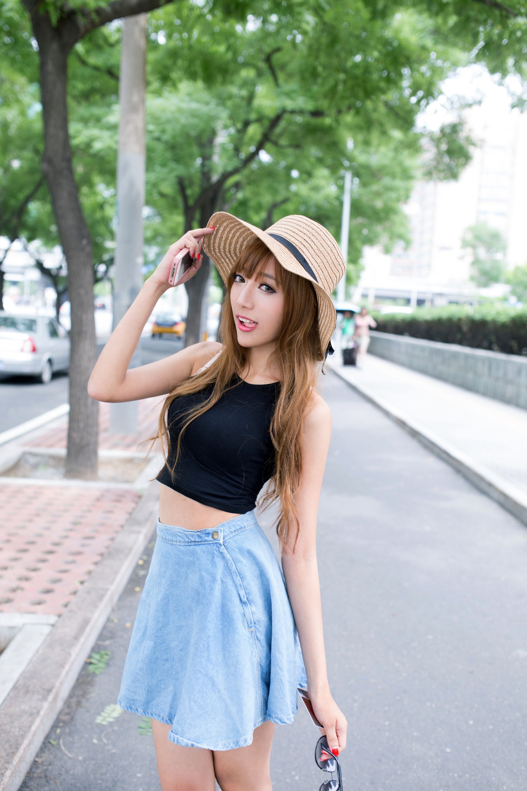 Wang Xinyao's Slim Filmitted Fiber Lady Push Girl TUIGIRL No.012