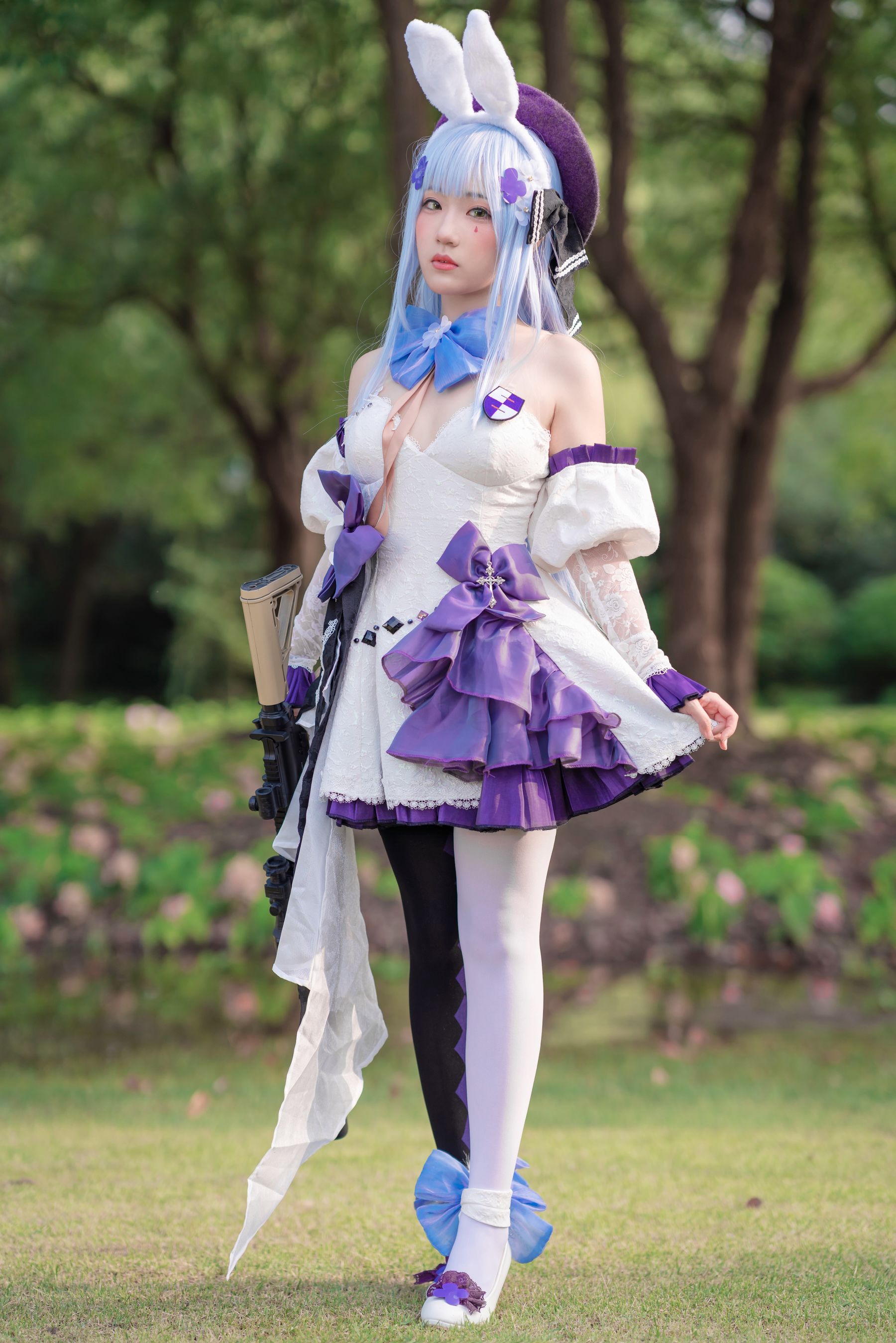 Net Red COSER Photo Anime blogger MIME Mi Mei -Girl Frontline HK416