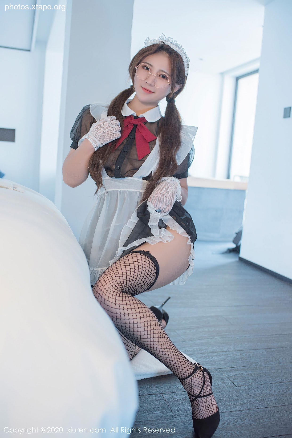 Xiuren 2313 Aimee MAID COSPLAY