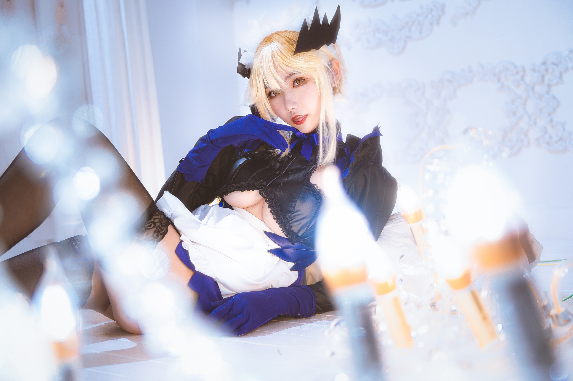 [Momoko Aoi] Artoria Pendragon Alter Black Gun Dumb Maid