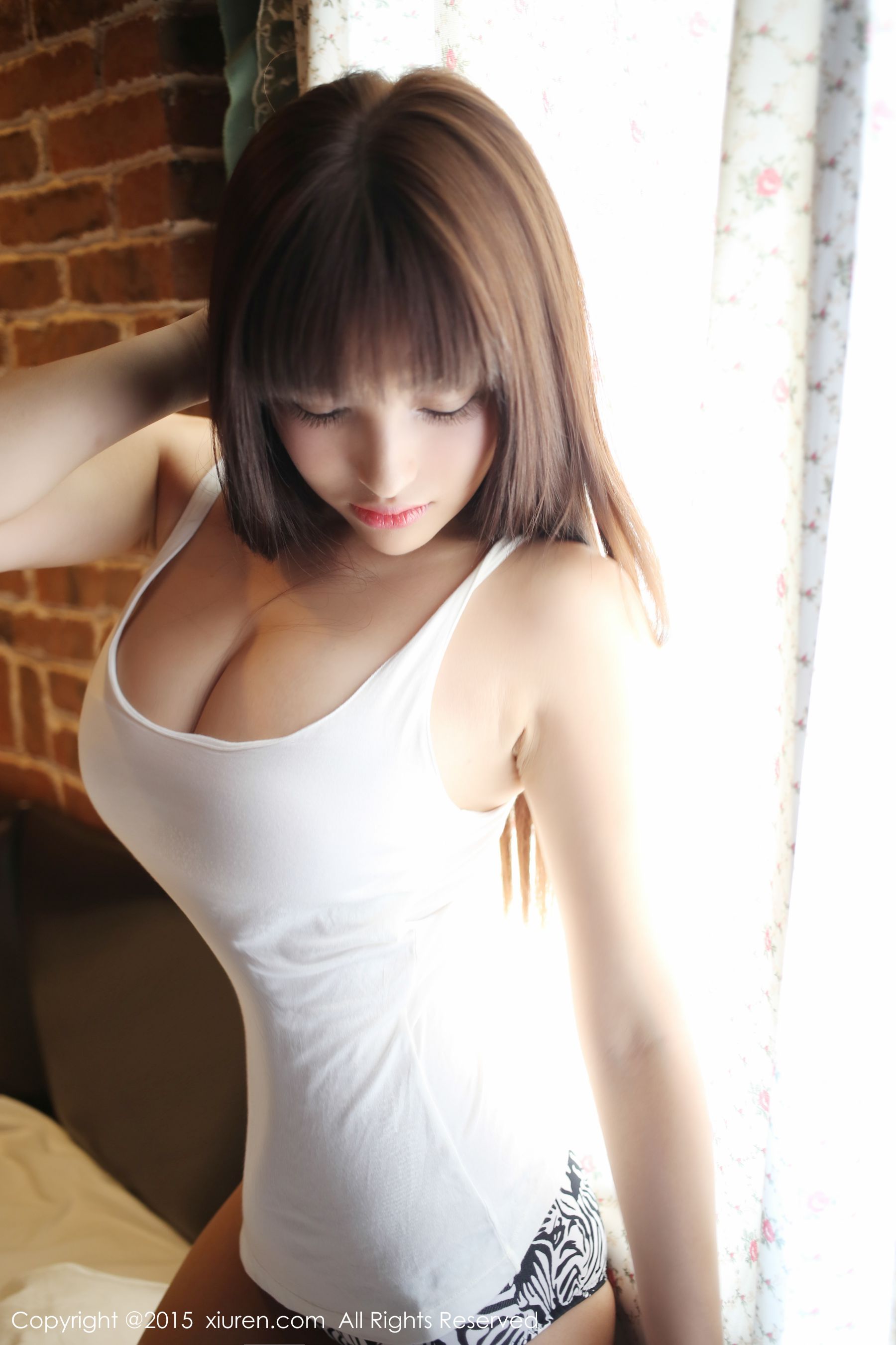 NIC Nicole White VestNurse Installation Xiuren Xiuren No.389