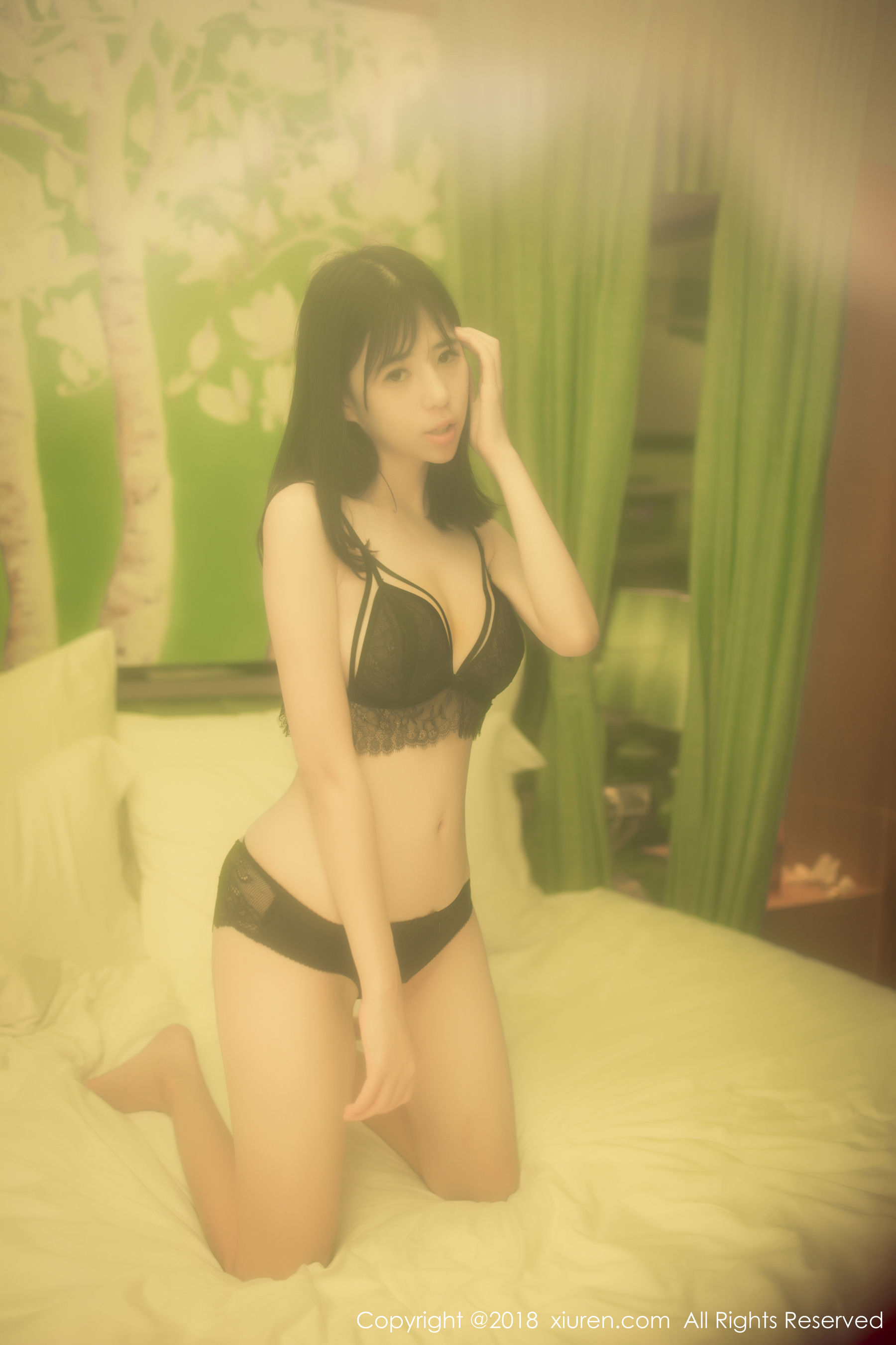 Model Ai Li Li Li Li Li Li Li Li Fresh Beautiful Legs and Private Underwear Charm Xiuren No. 1026