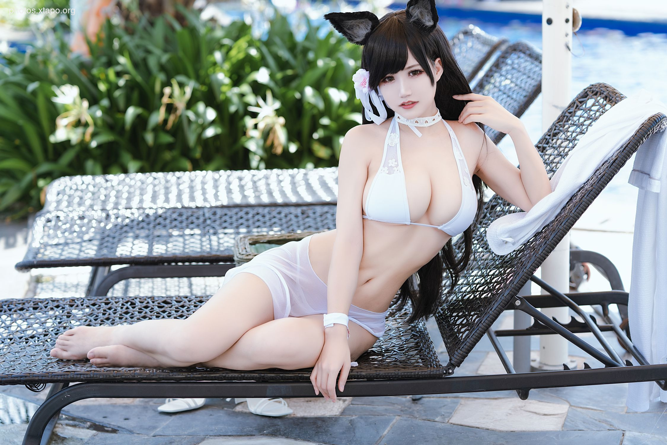 Ogura Chiyo w-July Captain Atago Swimsuit 22P