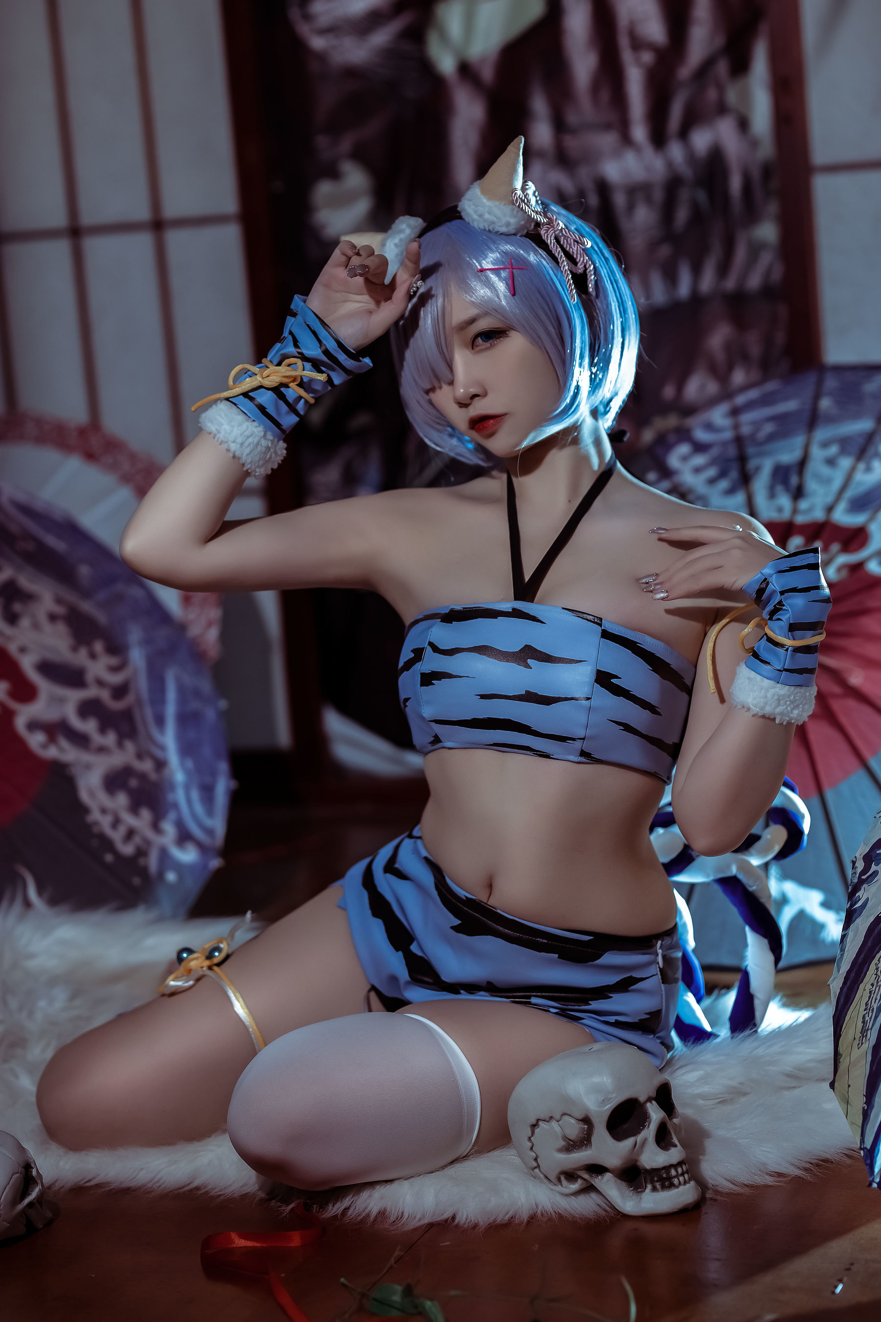 Net Red Coser Photo Popular COSER Erzuo Nisa -Rim Summer Ghost Clothing