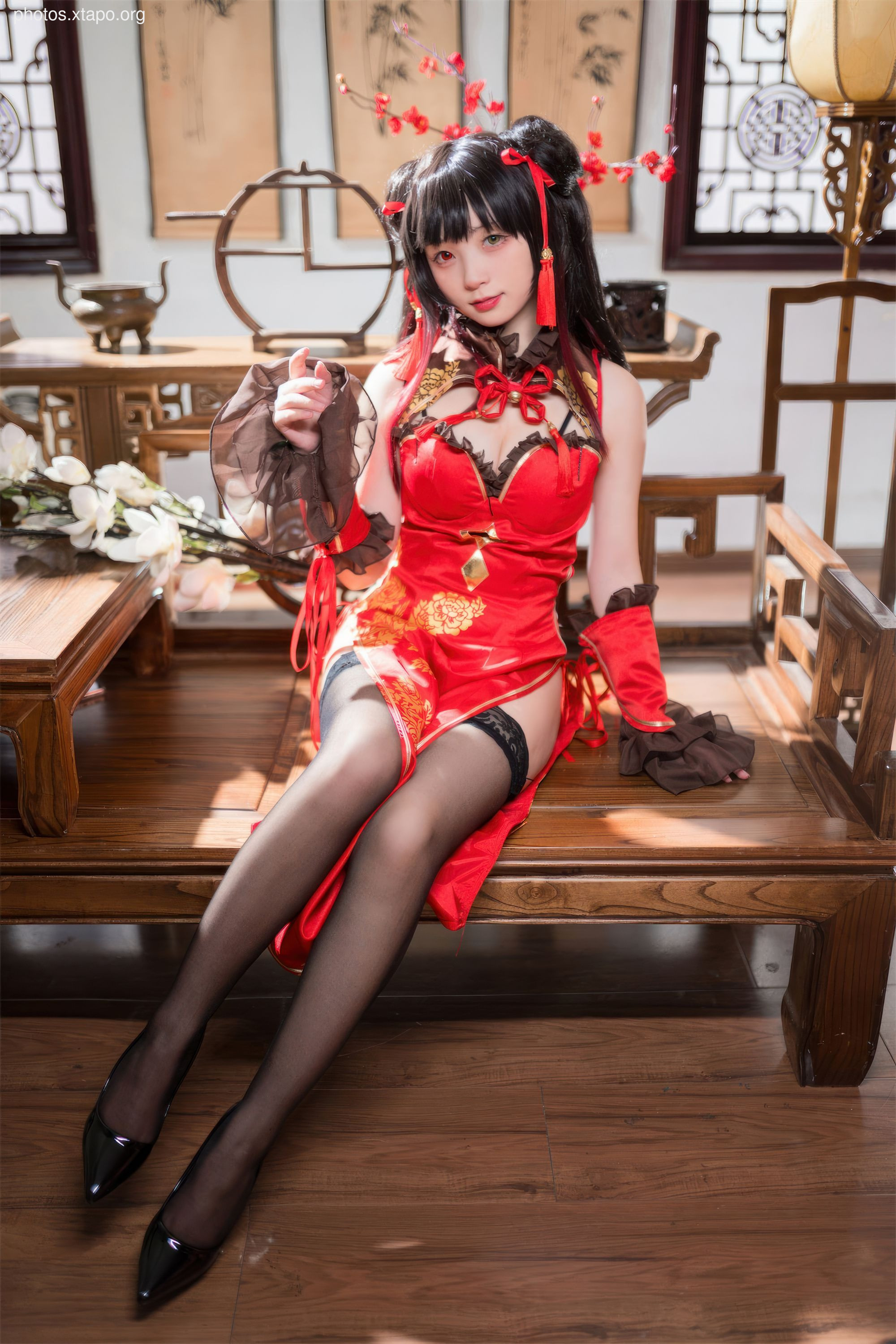 Flower Bell Tokisaki Kurumi Cheongsam 66P