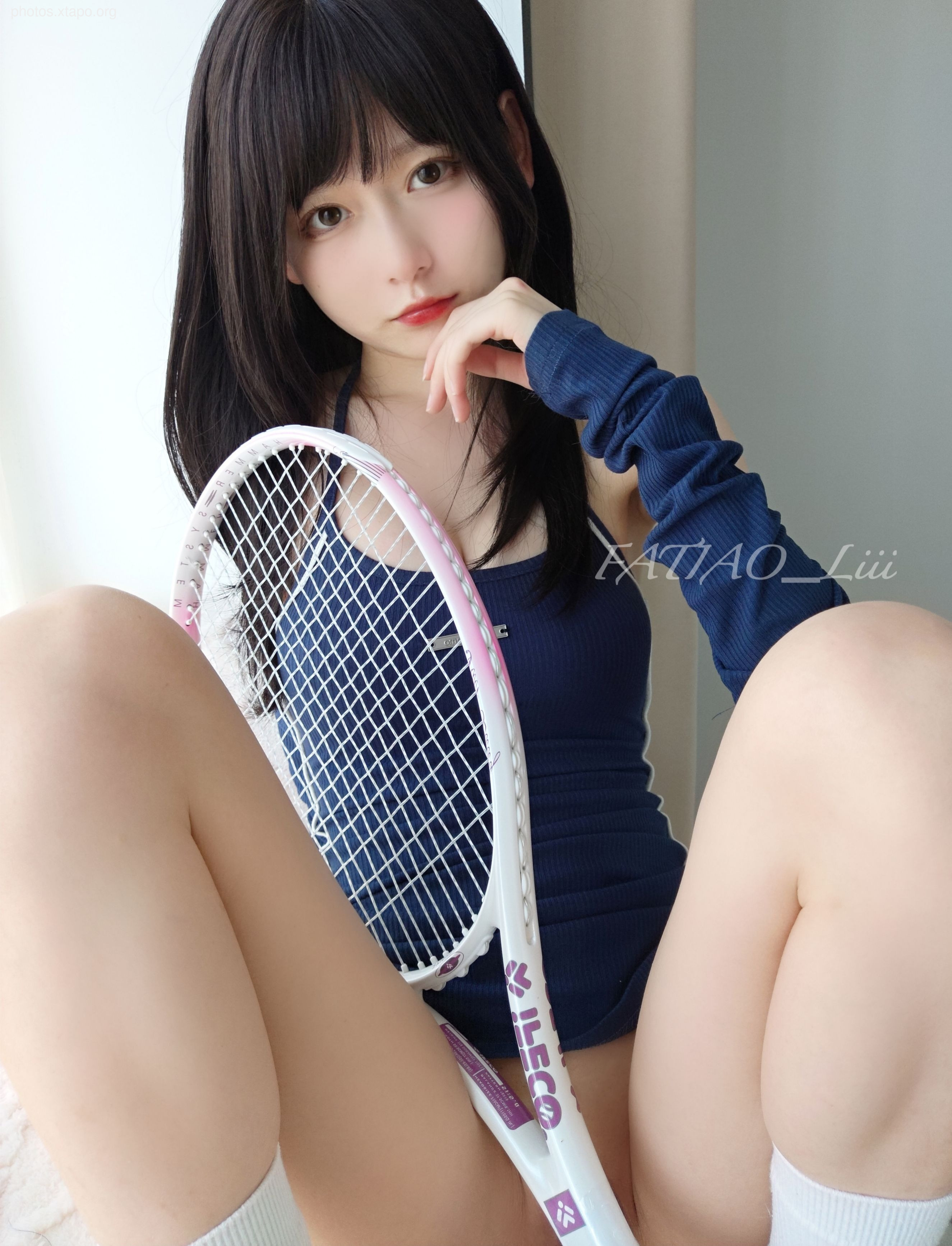 Its very hot to play with a stunned tennis ~ 💦 25p1V