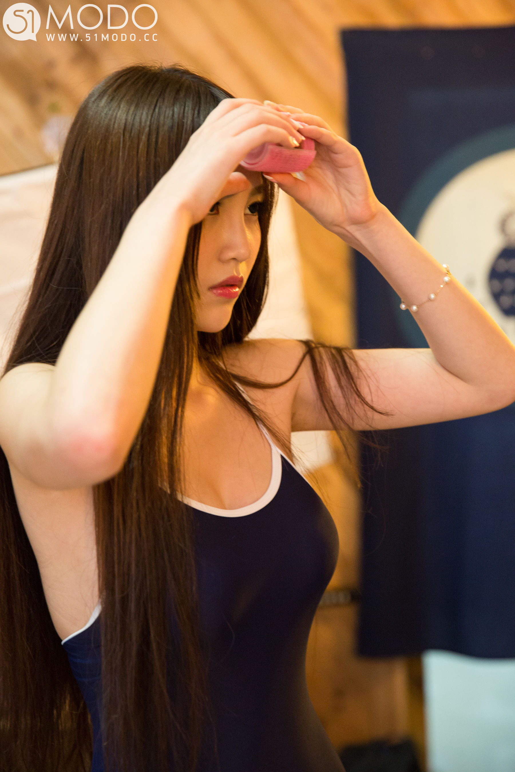 Dead Library Water Beauty Girl 51modo Magazine Vol.008