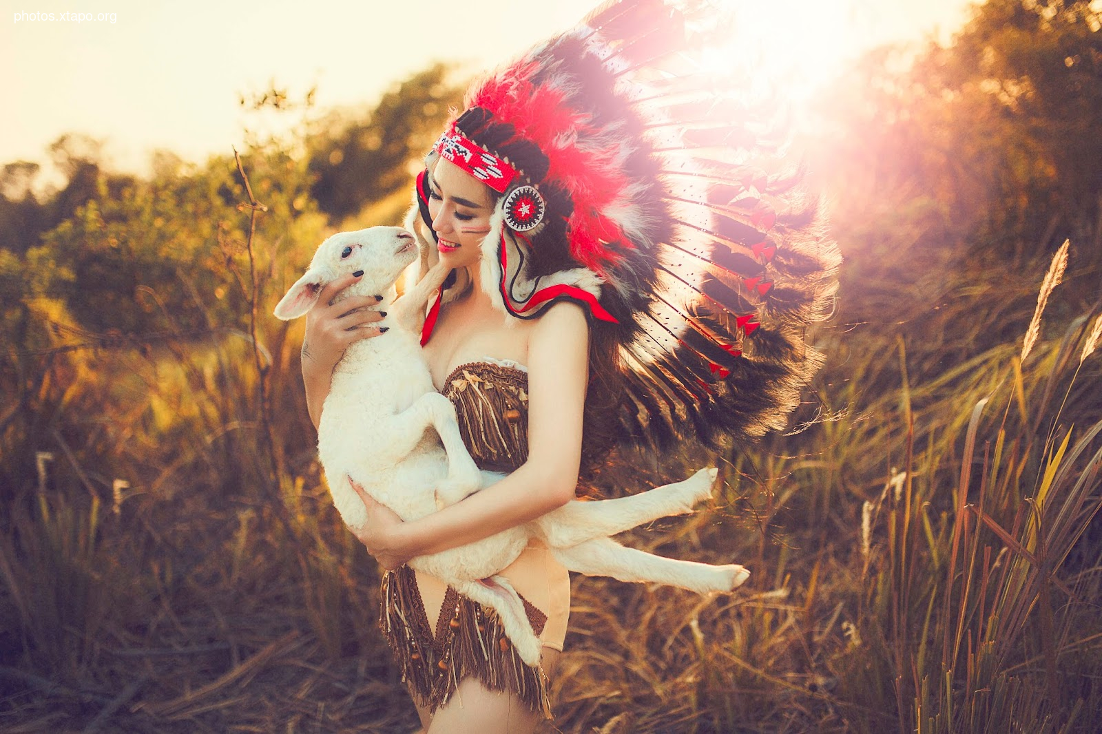 in the past, aboriginal girls Today, the aboriginal sister has a double