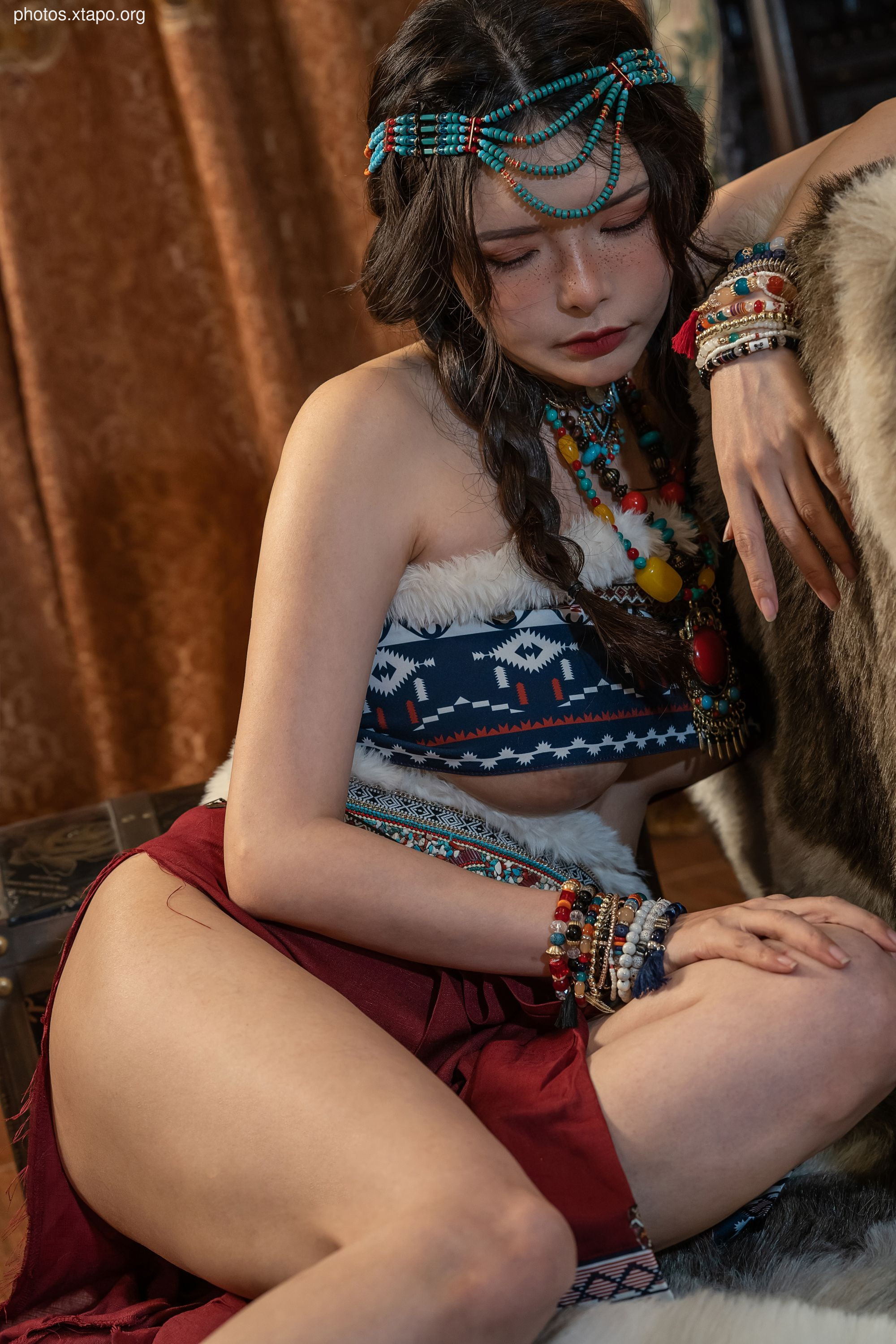 Autumn and Corgi (Xia Xiaoqiu Qiuqiu) -The freckles girl 34P -465MB