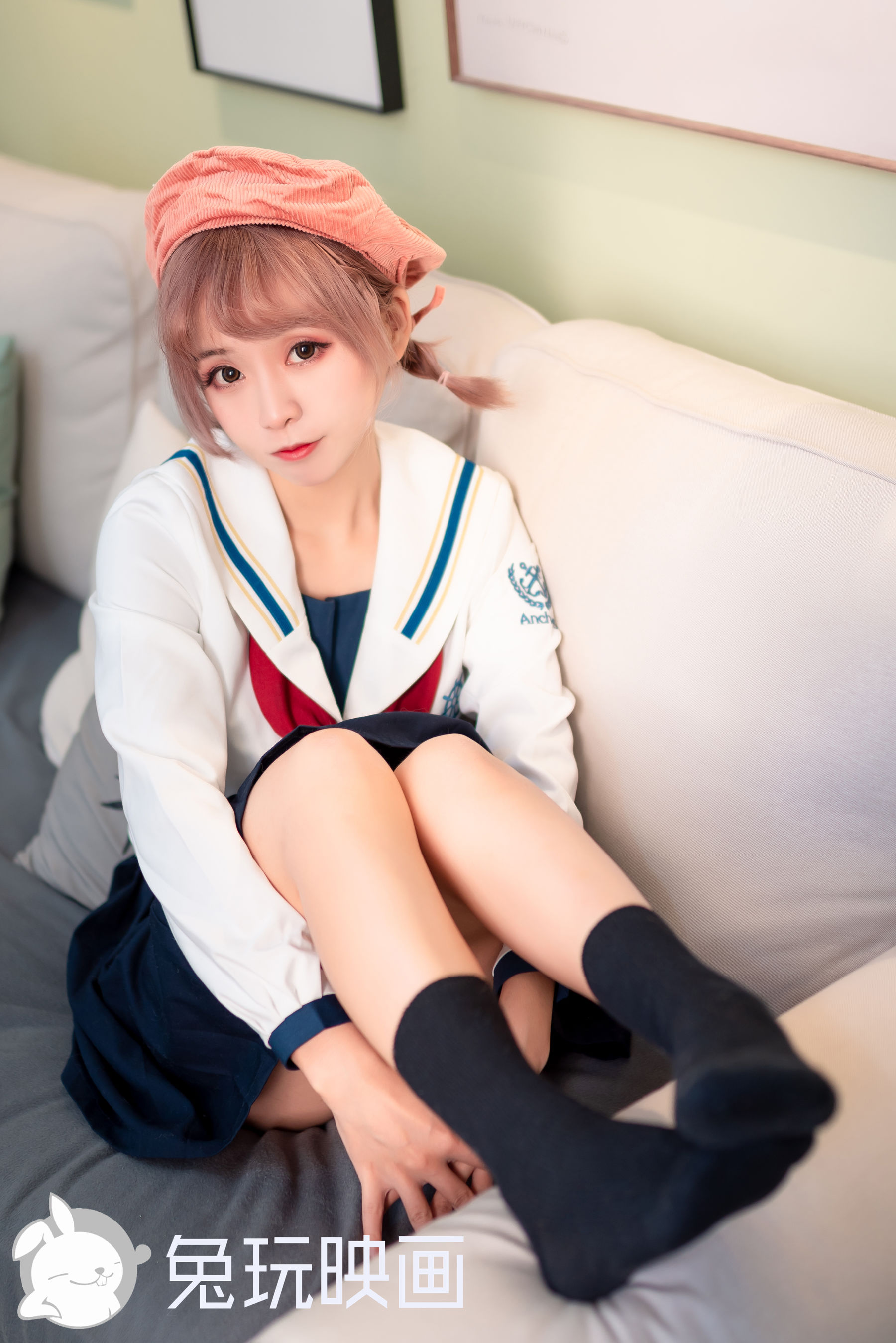 Rabbit Playing -JK Uniform Vol.040 Playful Girl