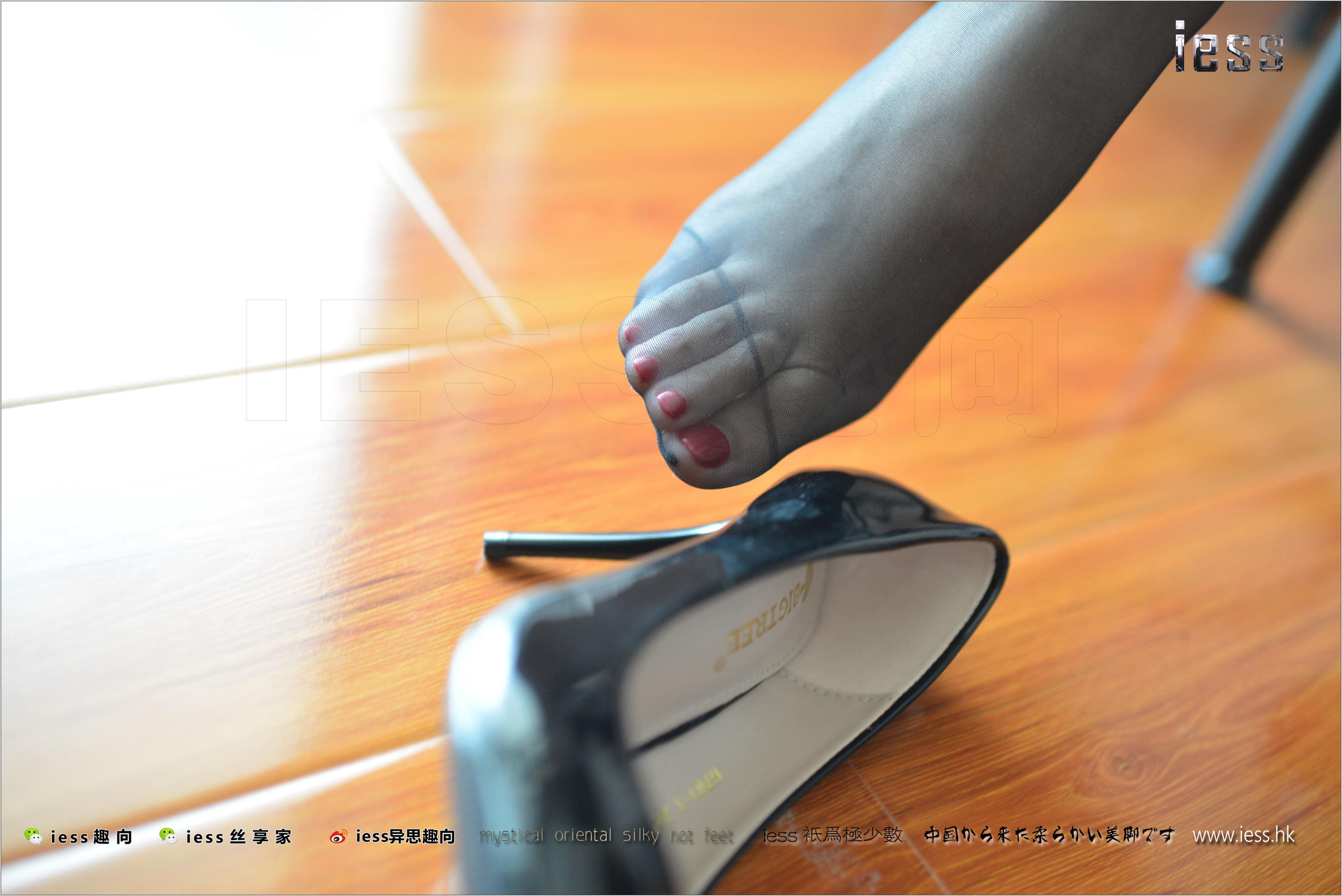 Silk Foot Bento 162 Fangfang's Wife's Black Foot IESS Thinking Funbian