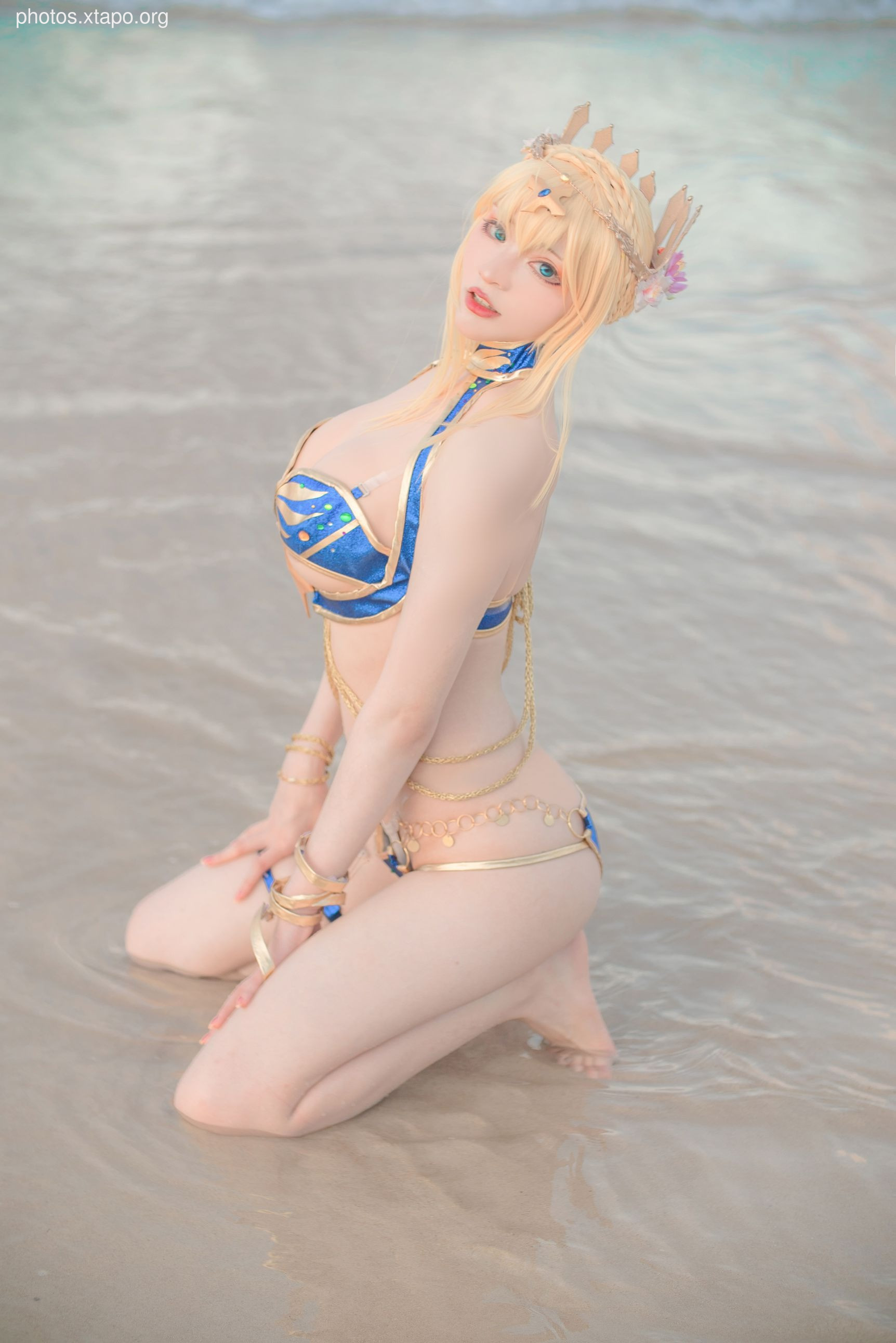 NO.029 White Gun Swimsuit 48P-257MB