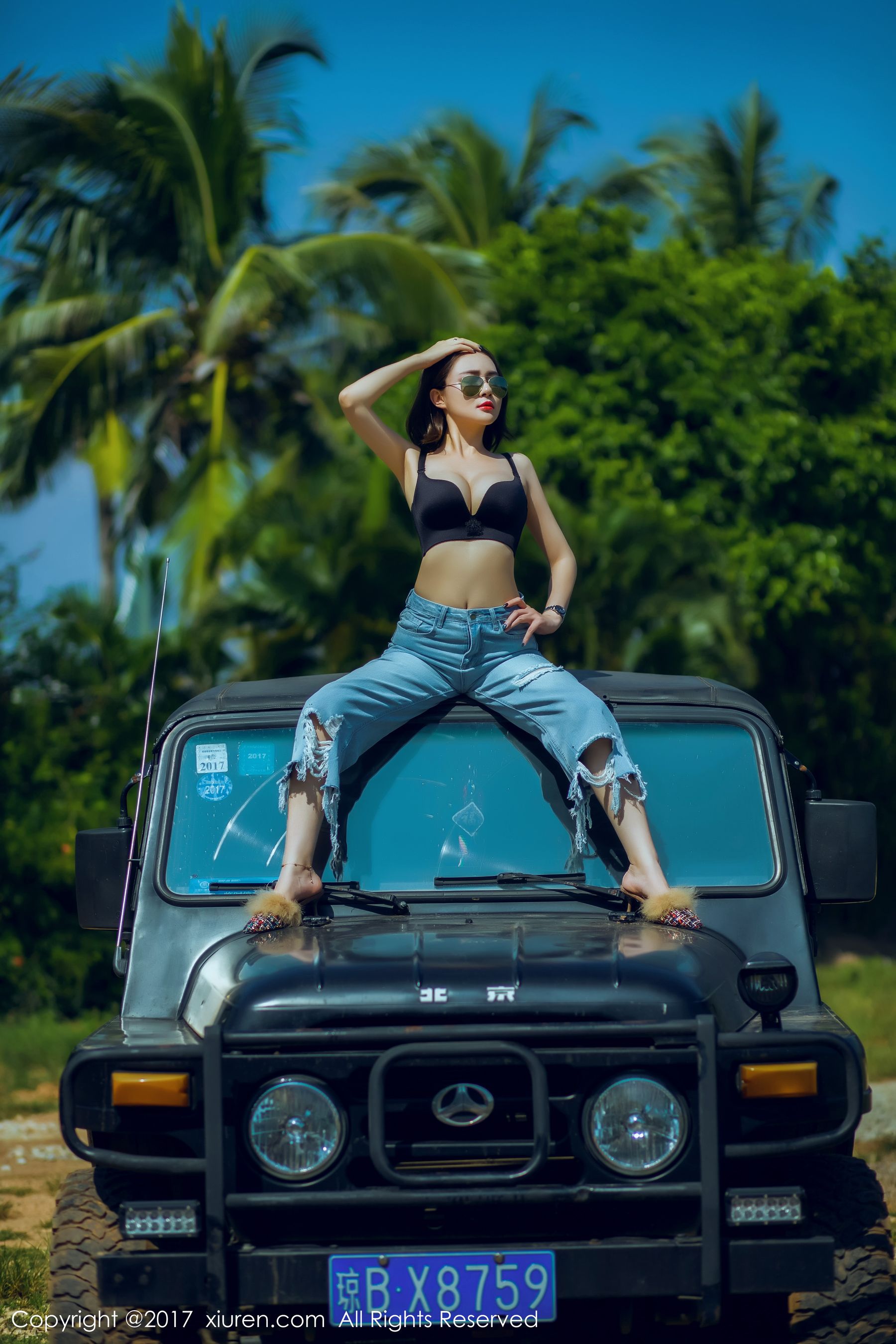 Model Goddess Ten Hainan Sanya Xiuren Xiuren No.858