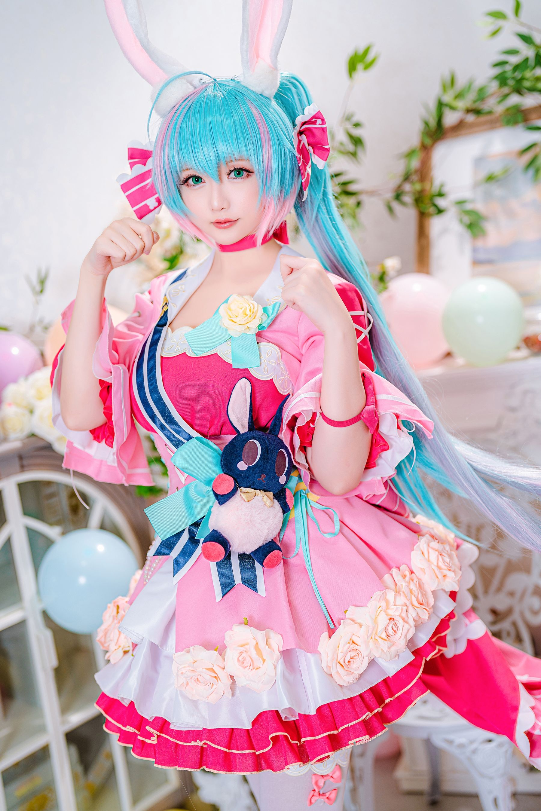 Welfare COS Miss Coser Sister Star Zhi Zhi Zhi -Valentine's Day Dream set group