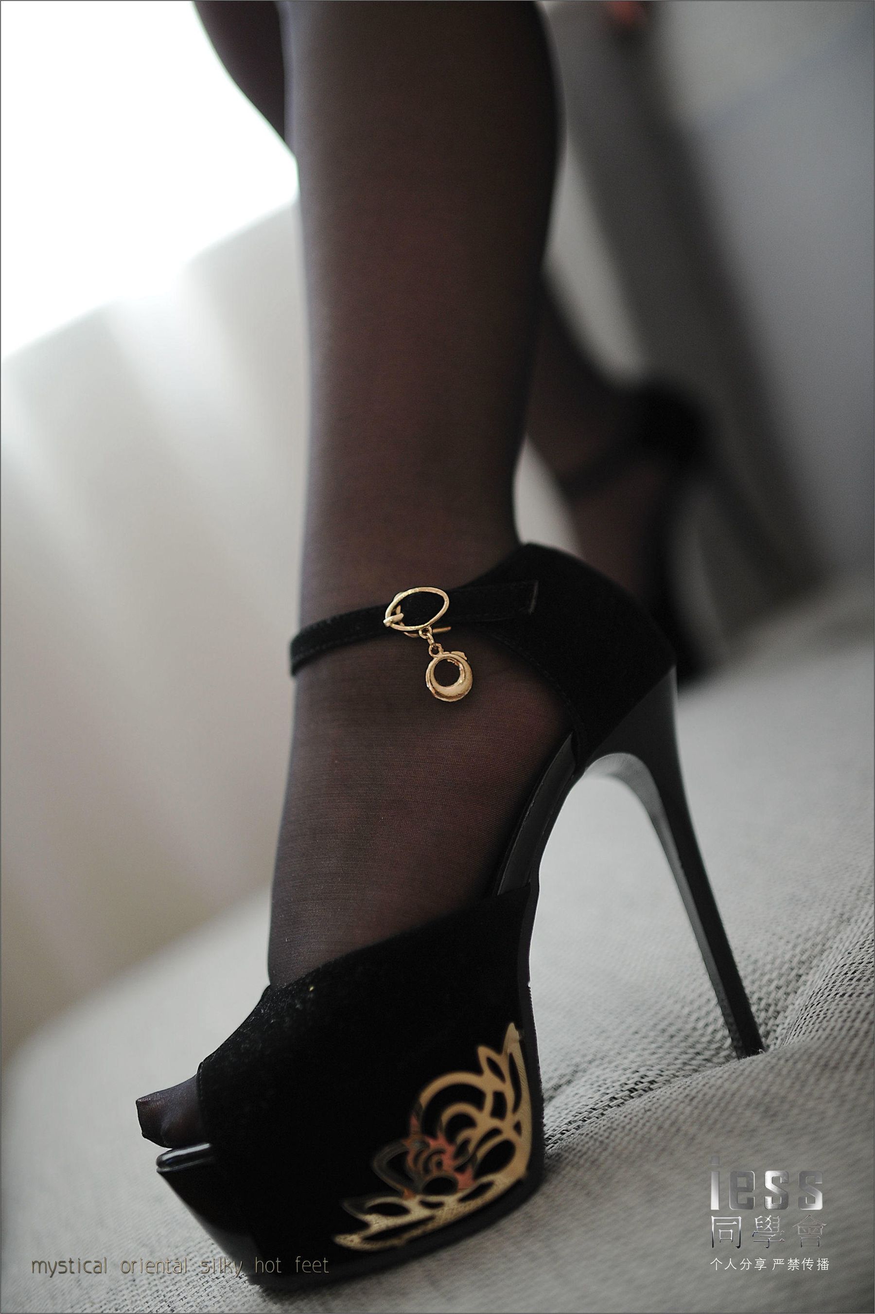 Silk Foot Bento 005 Dream The Girls Neither Trip Trip Black Silk High -Hee afternoon Sunshine IESS Thoughts and Fun