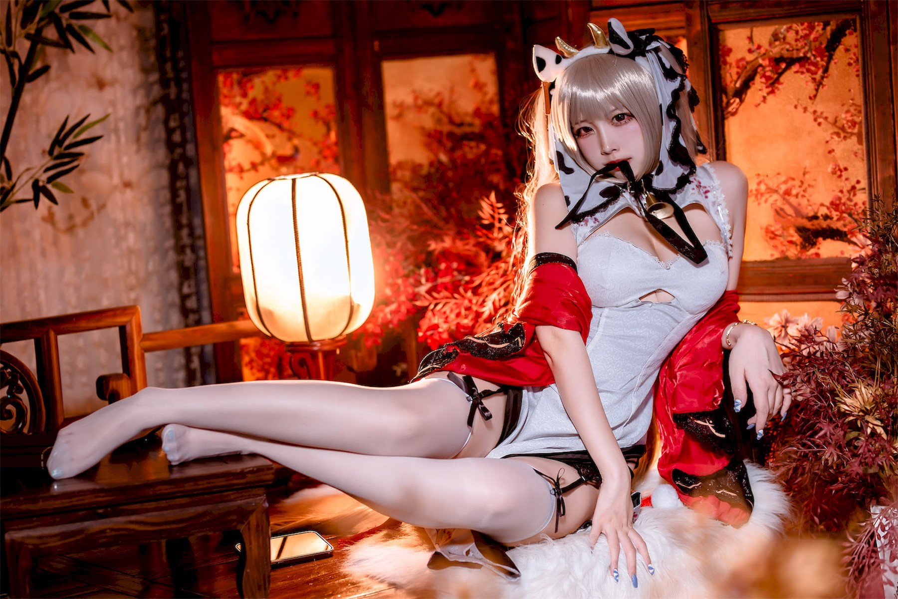 Cosplay Nisa Azur Lane Awesome Cheongsam