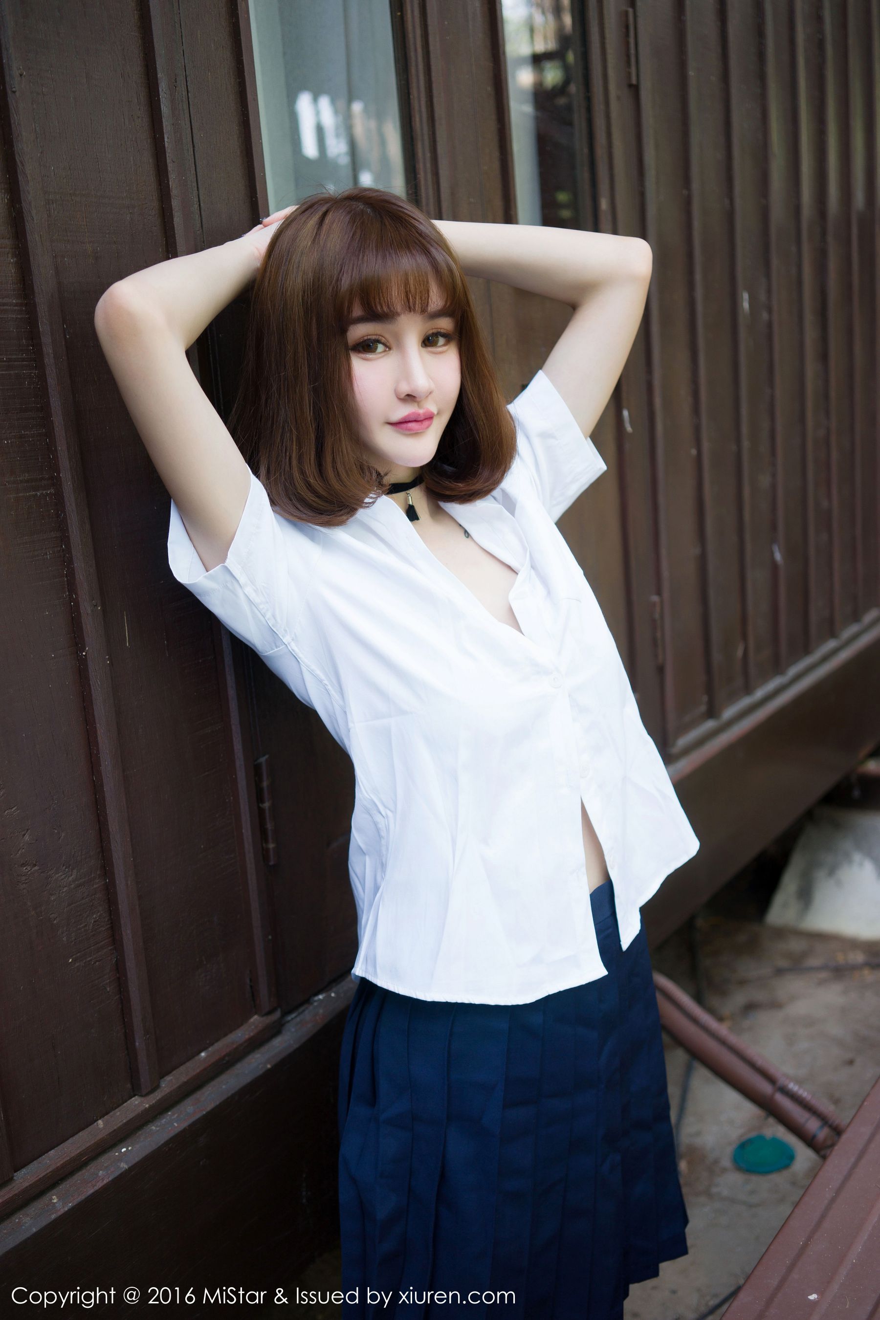 Cheryl Green Tree Langkawi Travel bikinischool uniform Meiyan Club Mistar Vol.076