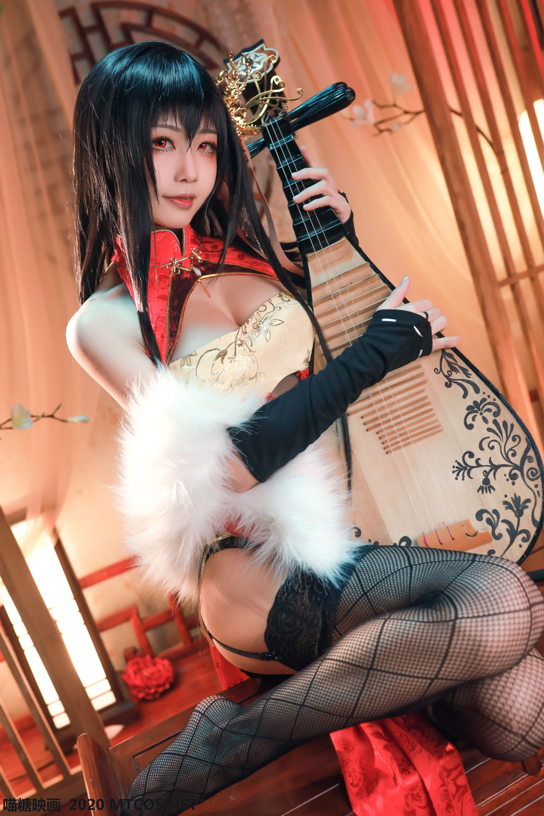 Meow Sugar Painting HML.004 Shuimiao Aqua Shuimiao Dafeng Cheongsam Cheongsam