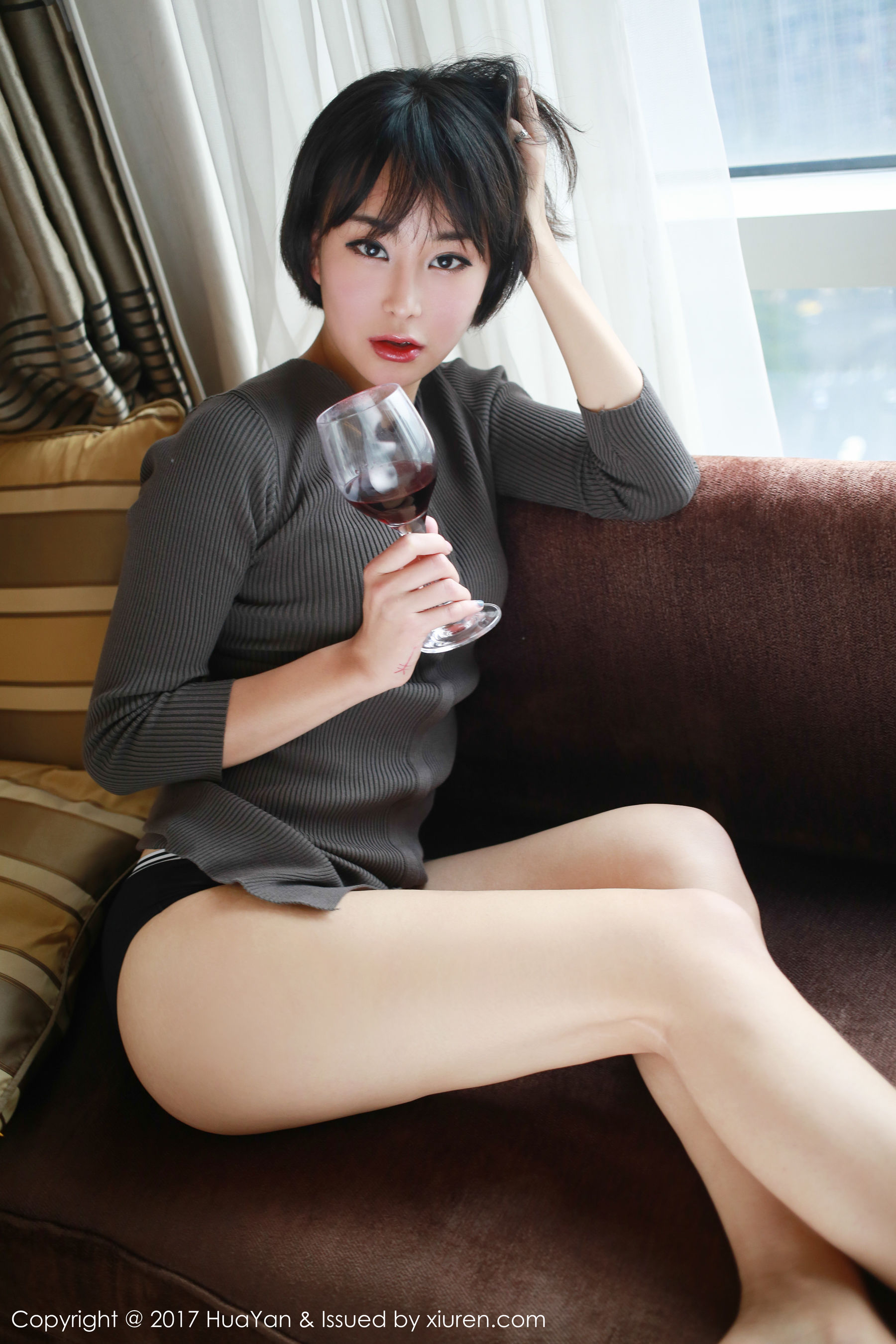 Fresh short hair newcomer@清 の Hua Yan Huayan VOL.035