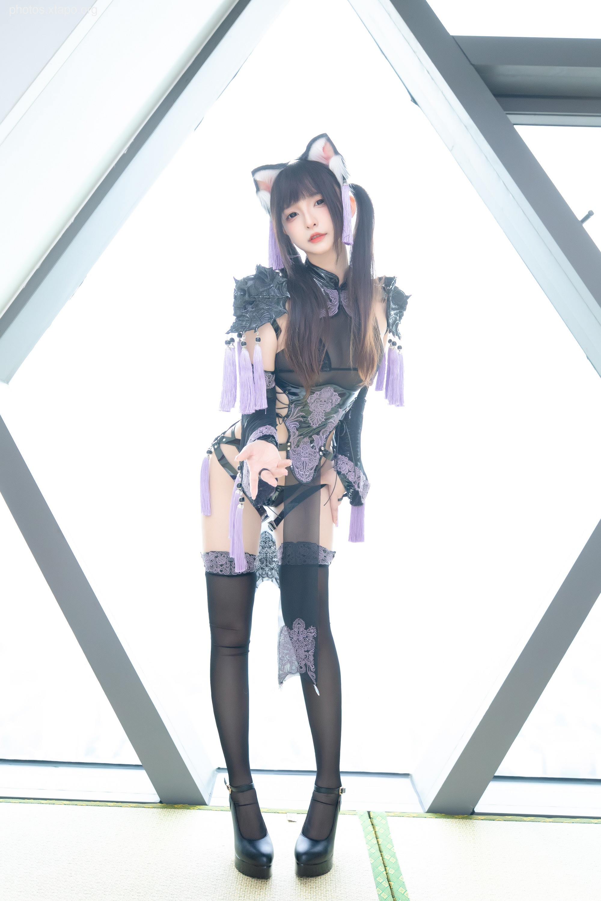Kamika Saka Shinong Cheongsam Cat Woman (January 6 Reward Group Resources)