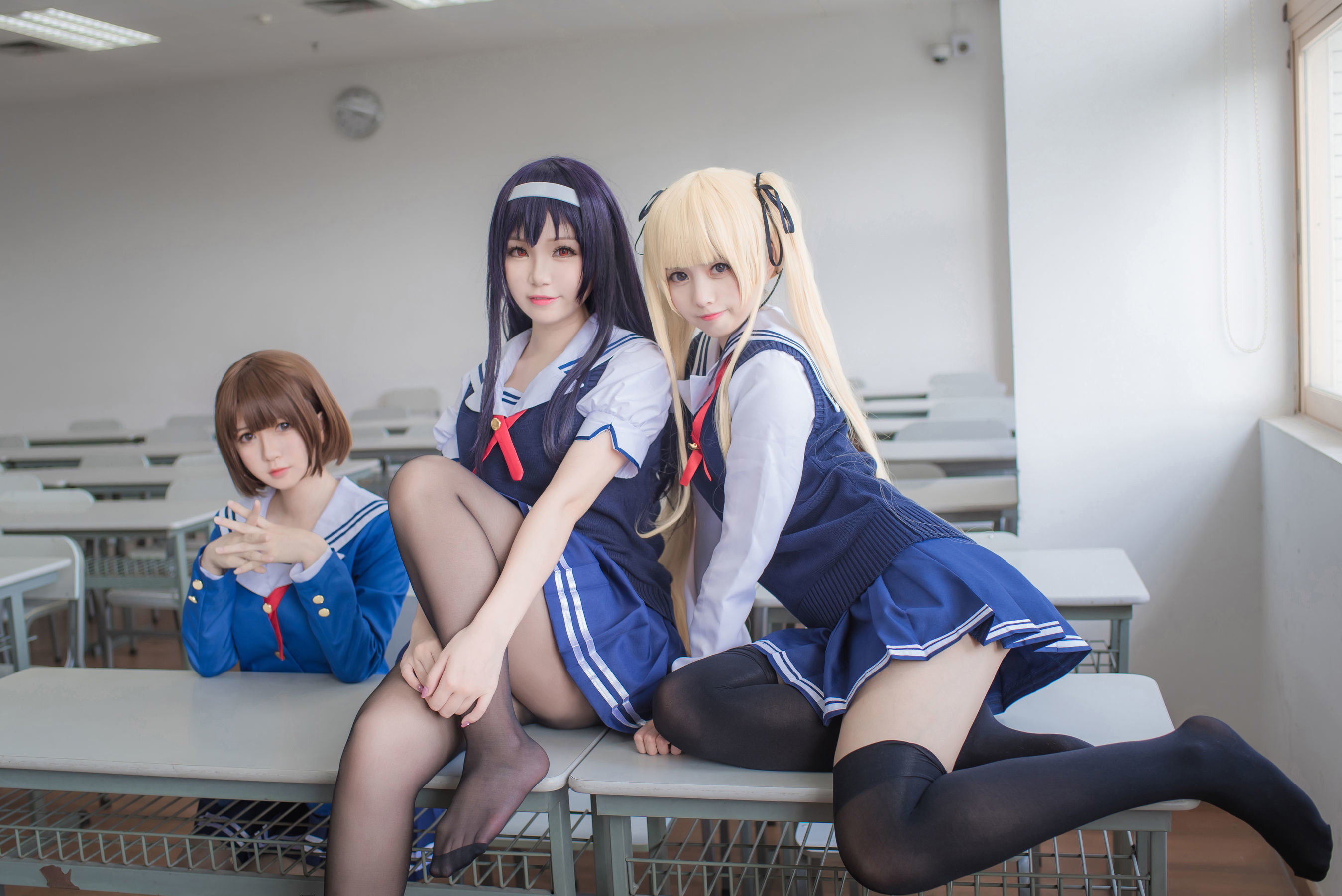 Loli cos Platinum Saki -School Uniform