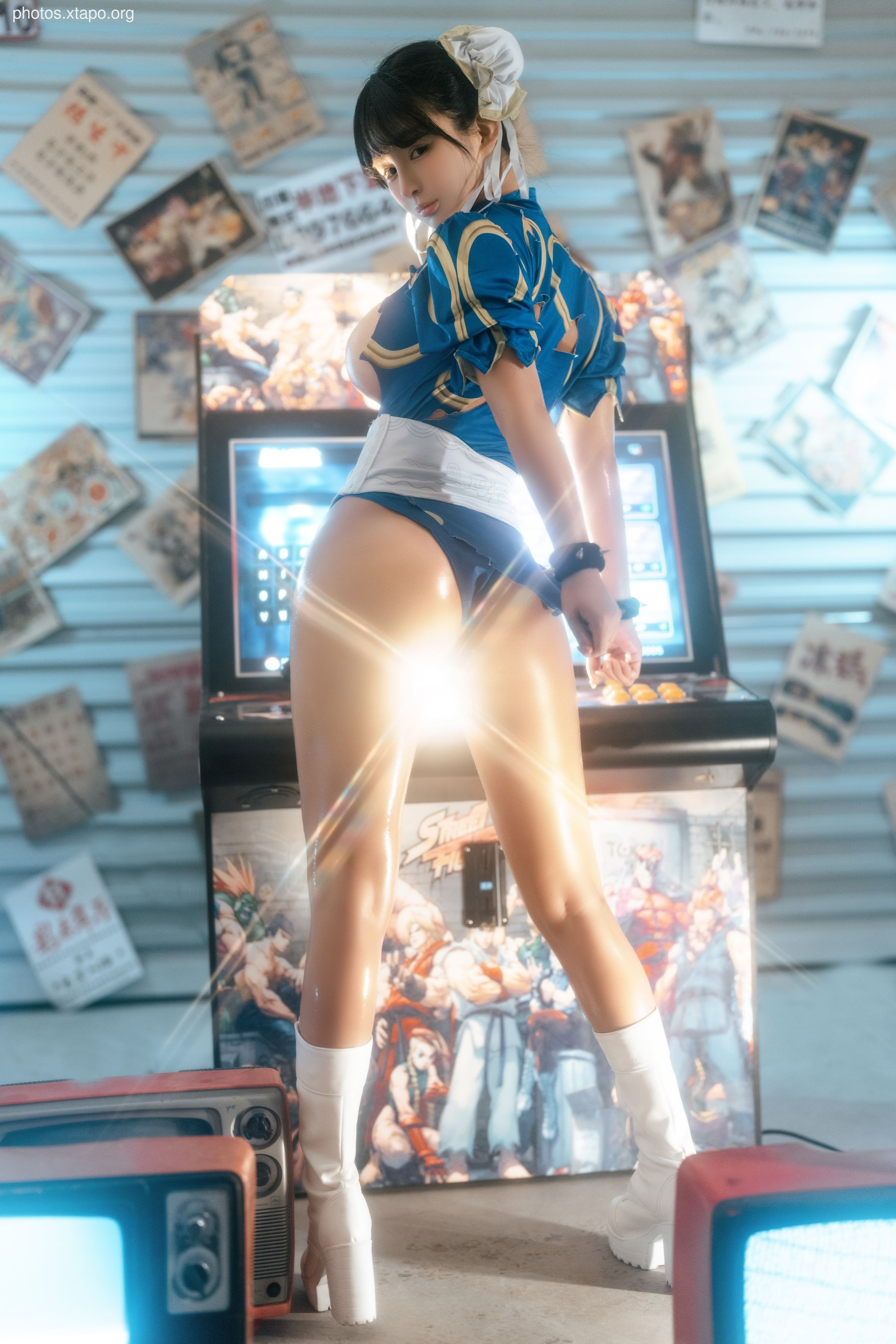 Sakurai Nene Video Game Chunli