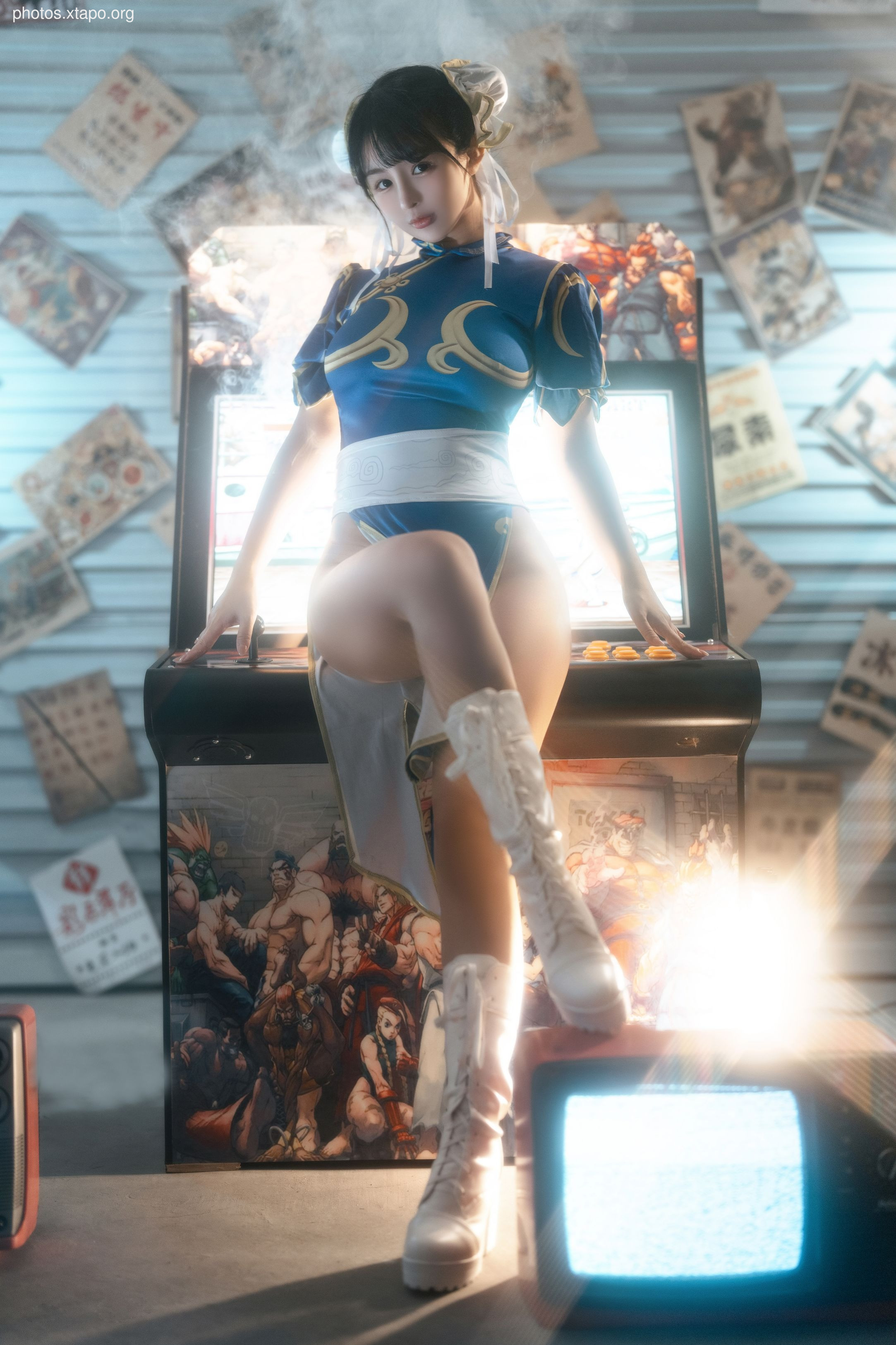 Sakurai Nene Video Game Chunli