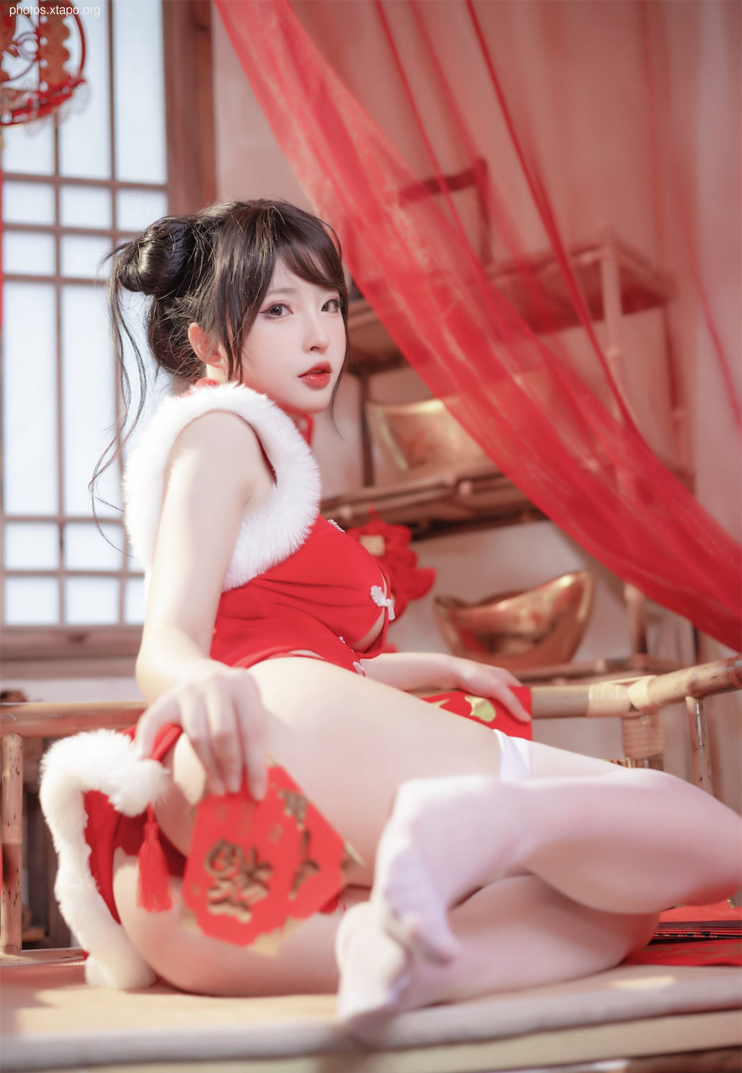 Shimizuya 2023 New Year Cheongsam 77P-770MB