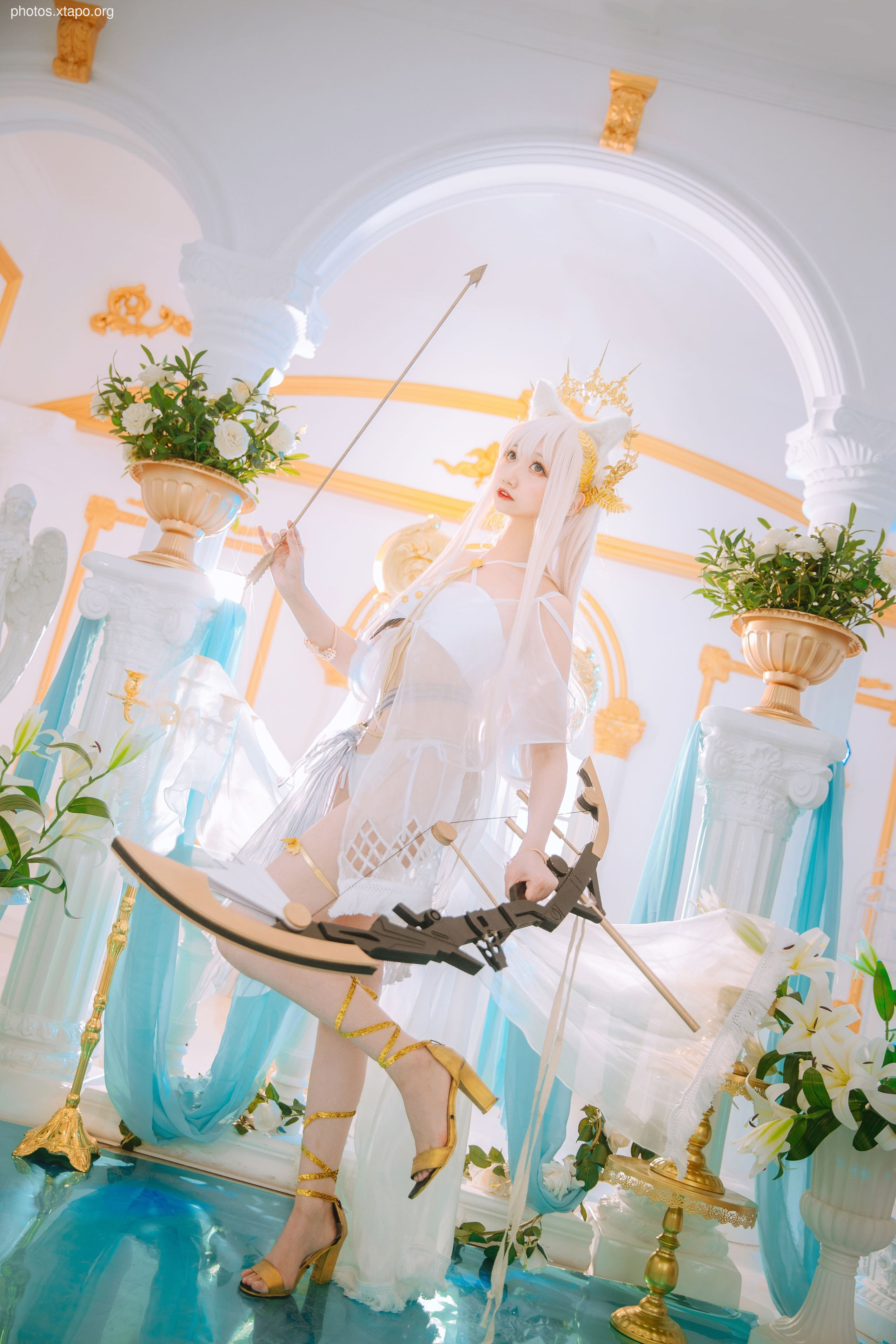 Ono Temple sweet potato Platinum swimsuit