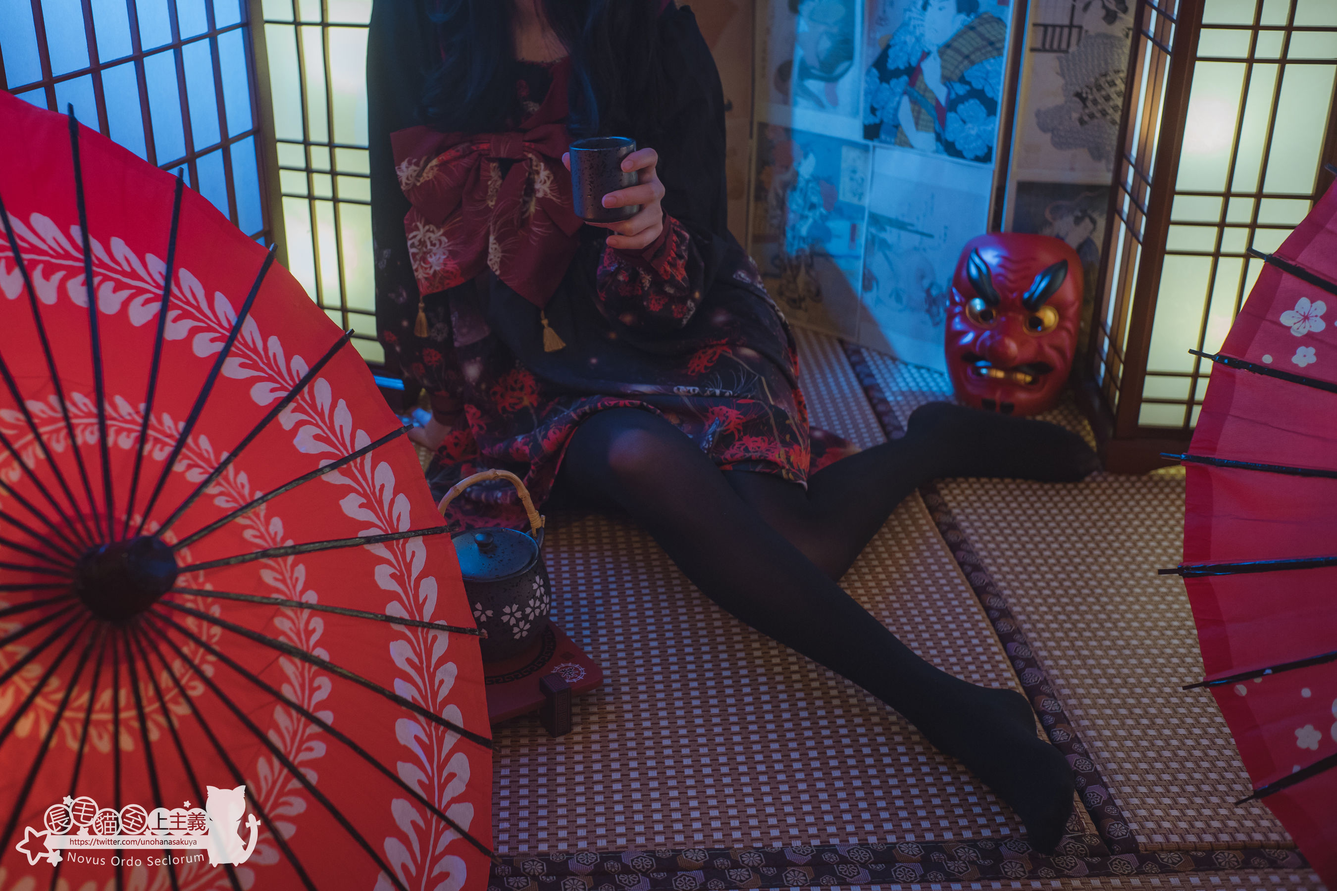 Welfare COS Waiser Kagiki Rin Rin Rin Josei -On the night when cluster amaryllis blooms