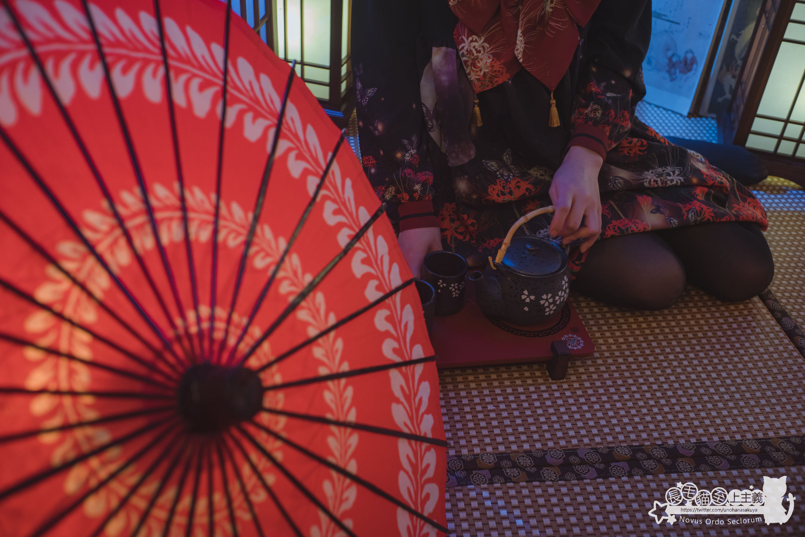 Welfare COS Waiser Kagiki Rin Rin Rin Josei -On the night when cluster amaryllis blooms