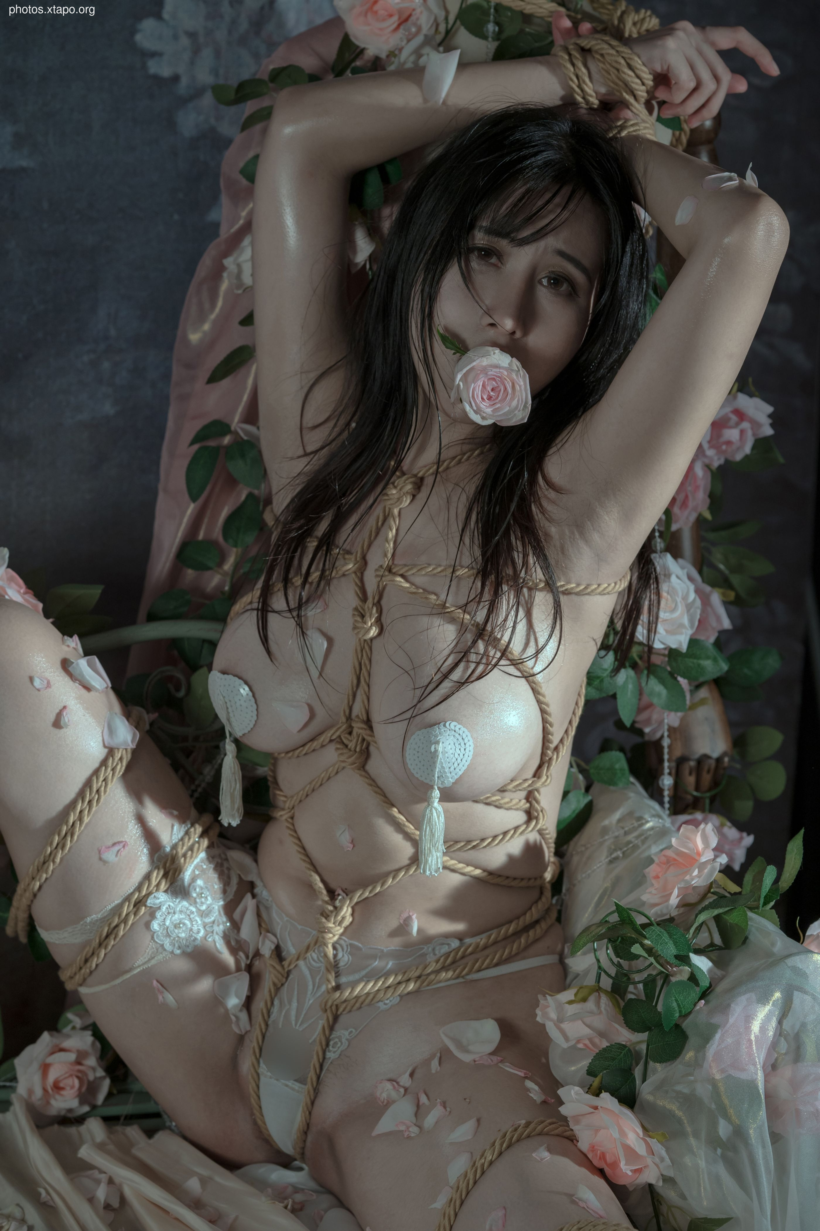 Yunxi Creek -Milk Peach Rose Rope Art 50p1v -933MB