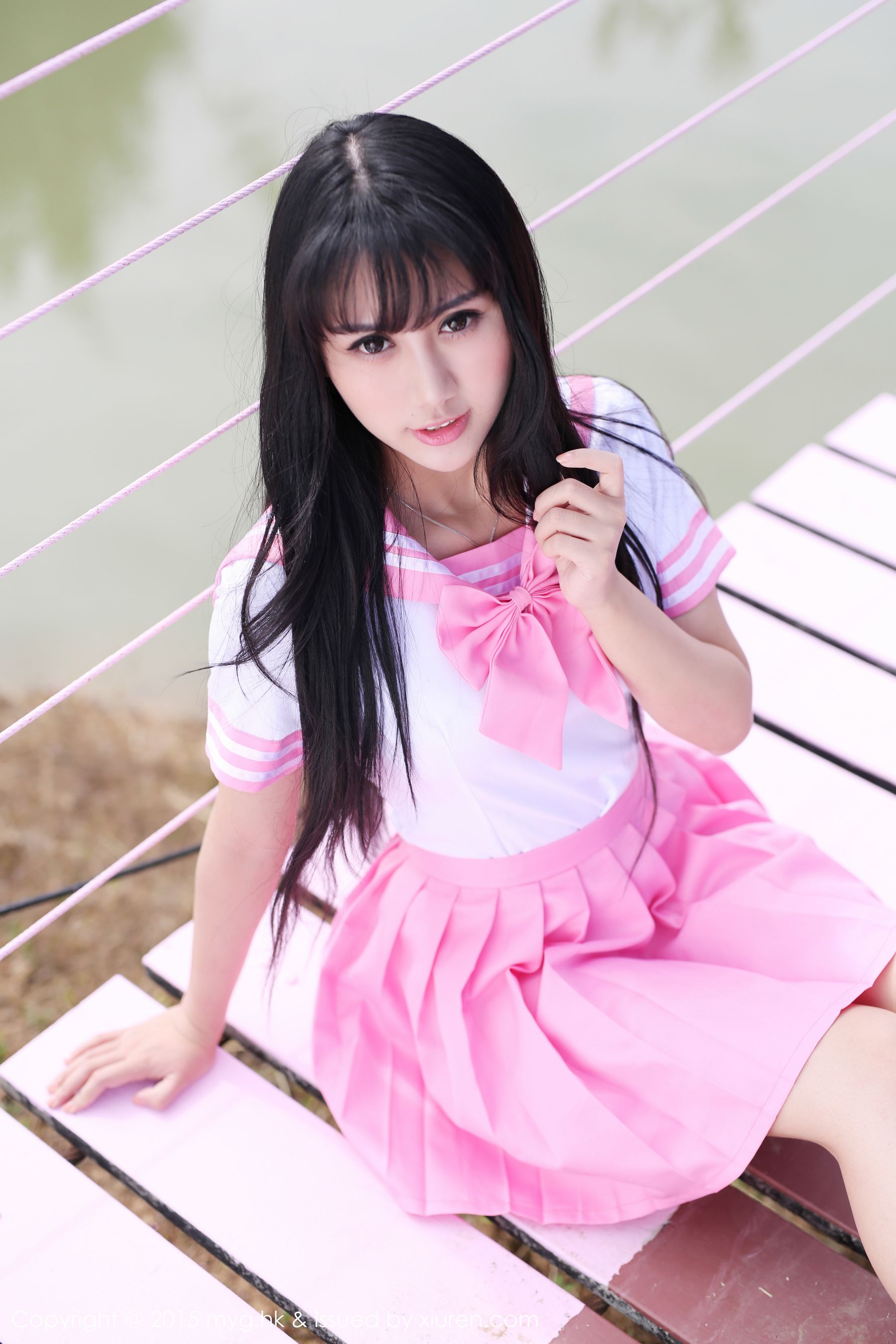 Yang Xiaoying's Pai County, Thailand school uniformhot pantsunderwear Meiyuan Pavilion Mygirl VOL.099