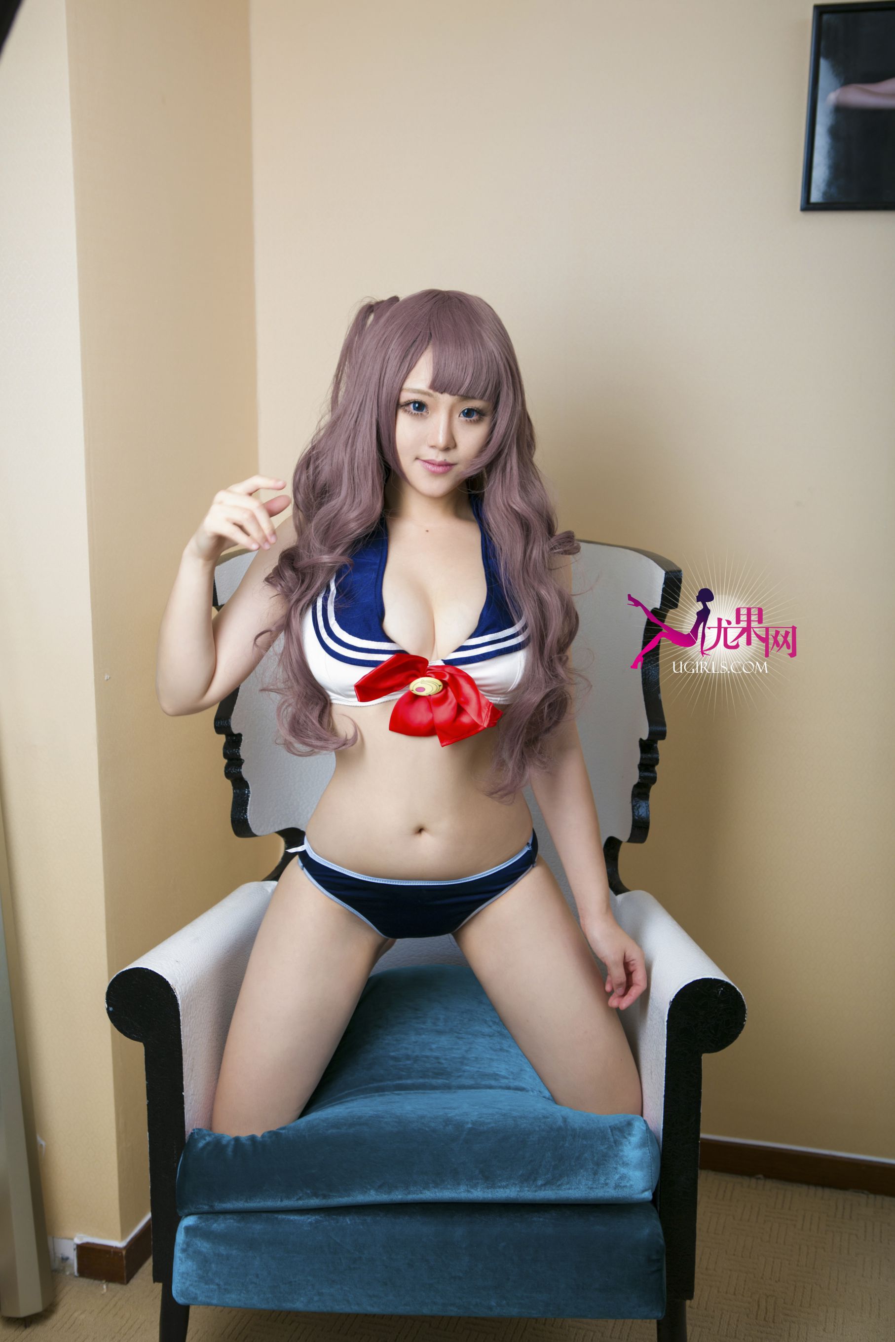 Xu Wenting's Two -dimensional theme sexy blockbuster Ugirls Ugirls U132