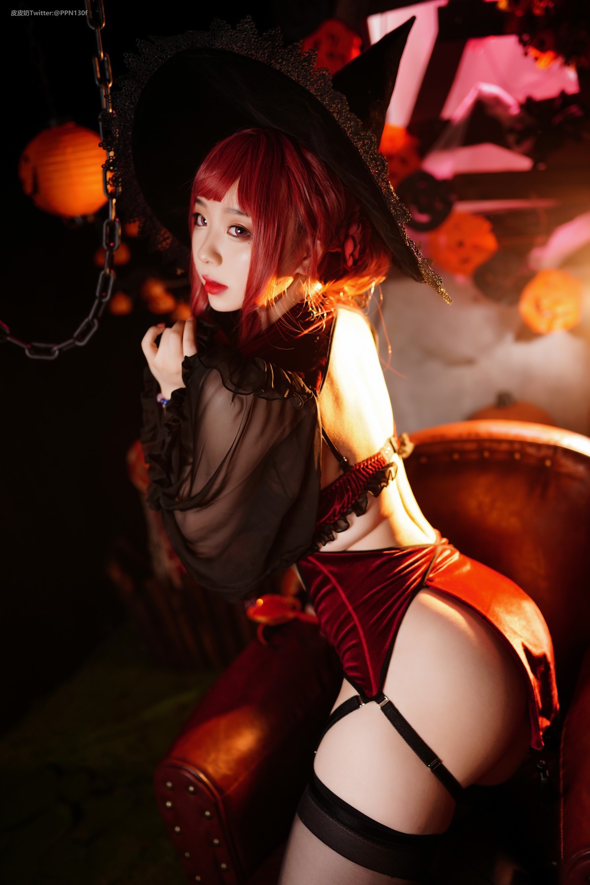 Cosplay Pipi Nai is so cute Halloween Witch