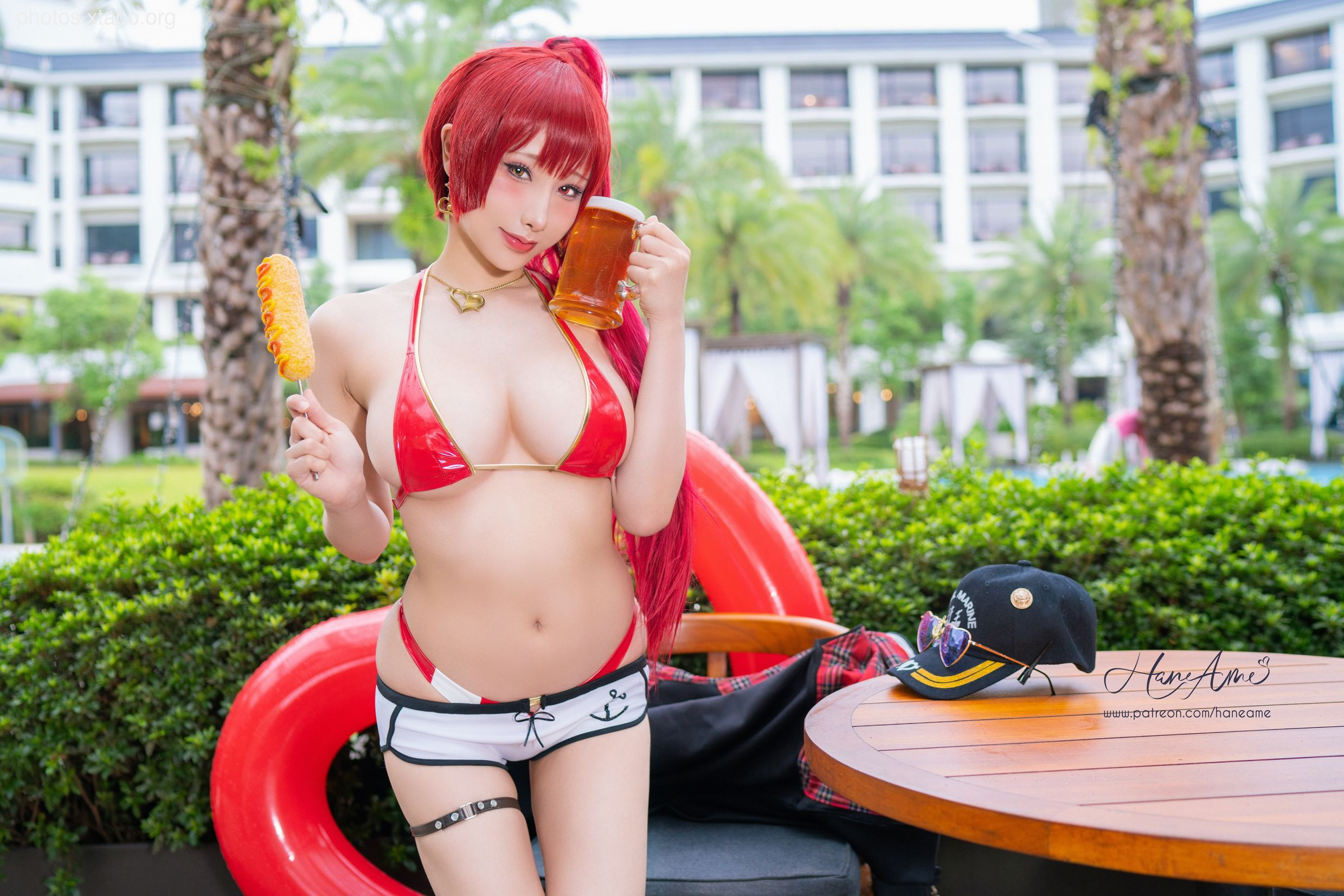HaneAme - Houshou Marine Bikini