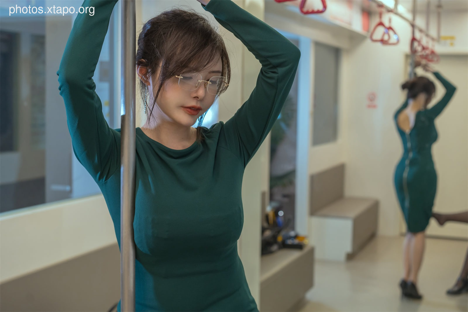 Autumn and Corgi Milk Tao Tao Tram