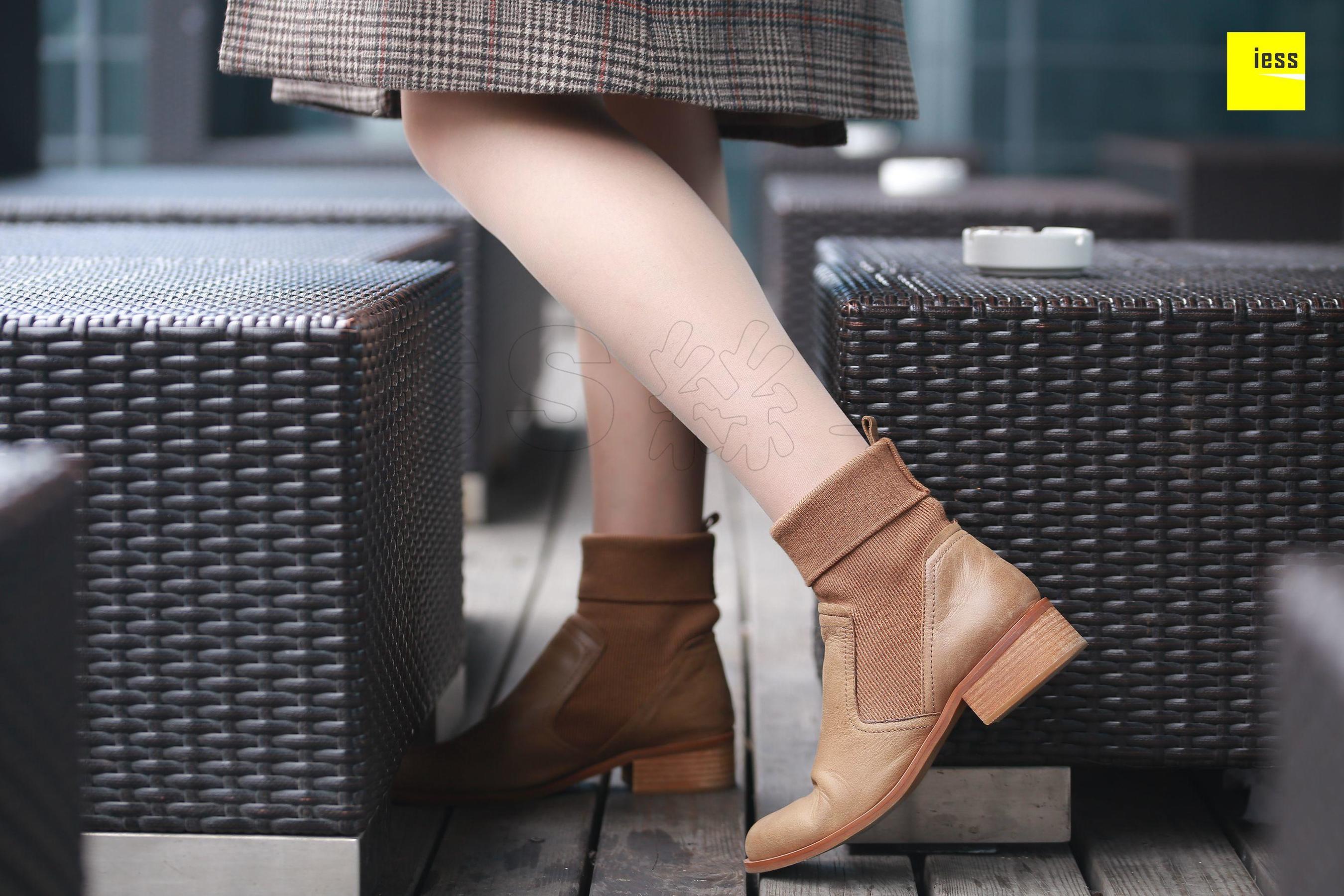 Purple Purple Domineering Short Boot Pork Different Thoughts to IESS Silk Enjoy Home 168