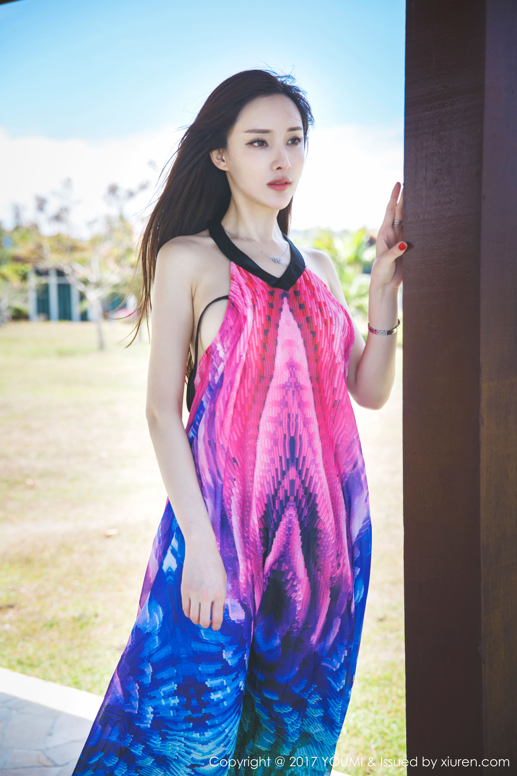 Tuquan Yuan Dwarf Poor Beach BikiniCharm Long Skirt Youmihui Youmi Vol.029