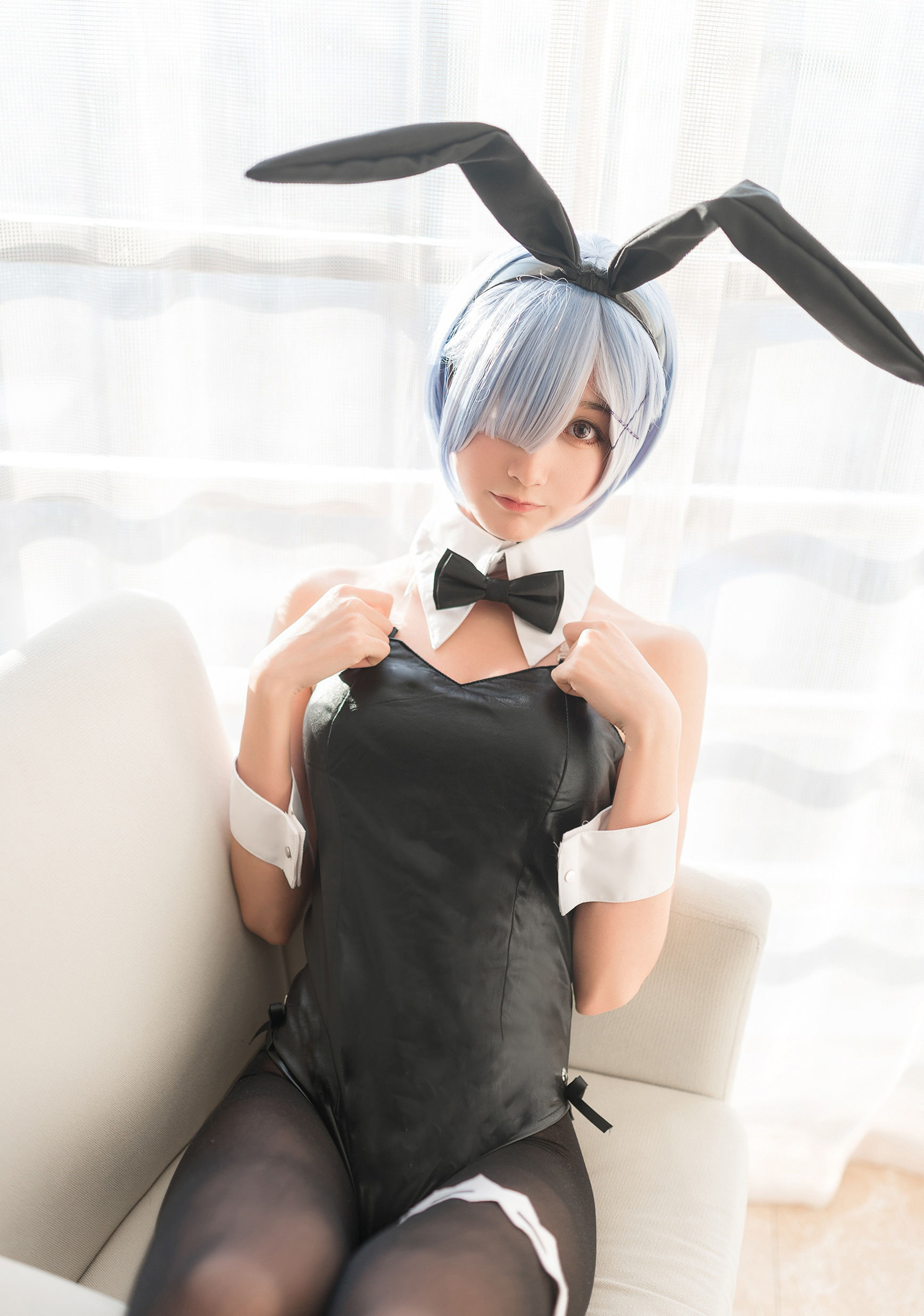 COS Welfare Miss Meng Shi Mu Mianmian Owo -Rim Bunny Girl