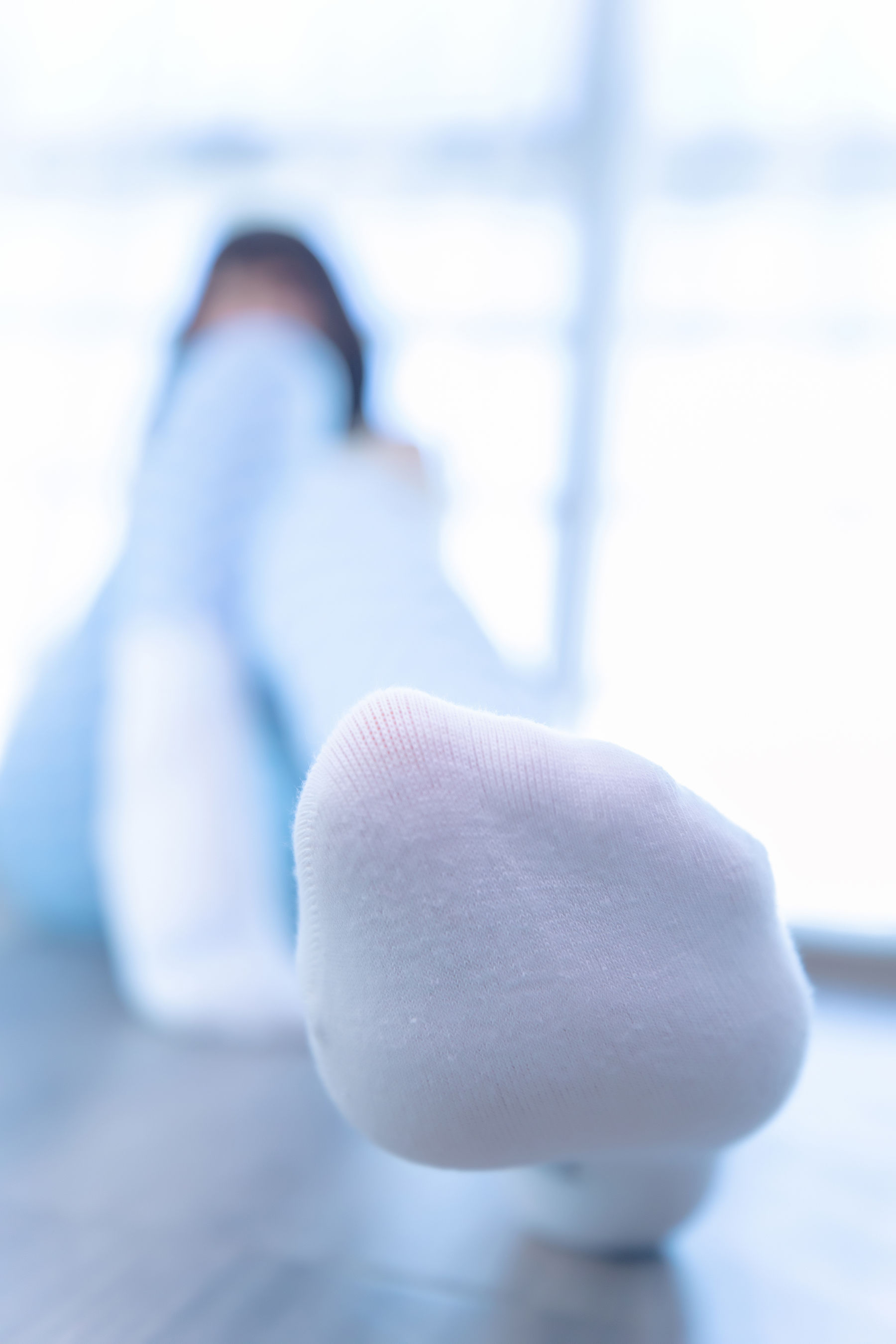 Welfare COS Lolita Shenli Banzhen Winter -Blue and White Grid