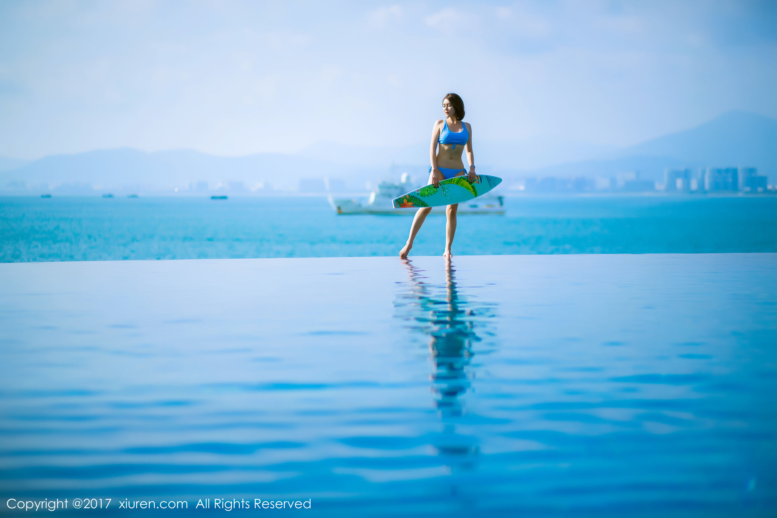 Model Goddess Ten Hainan Sanya Xiuren Xiuren No.858